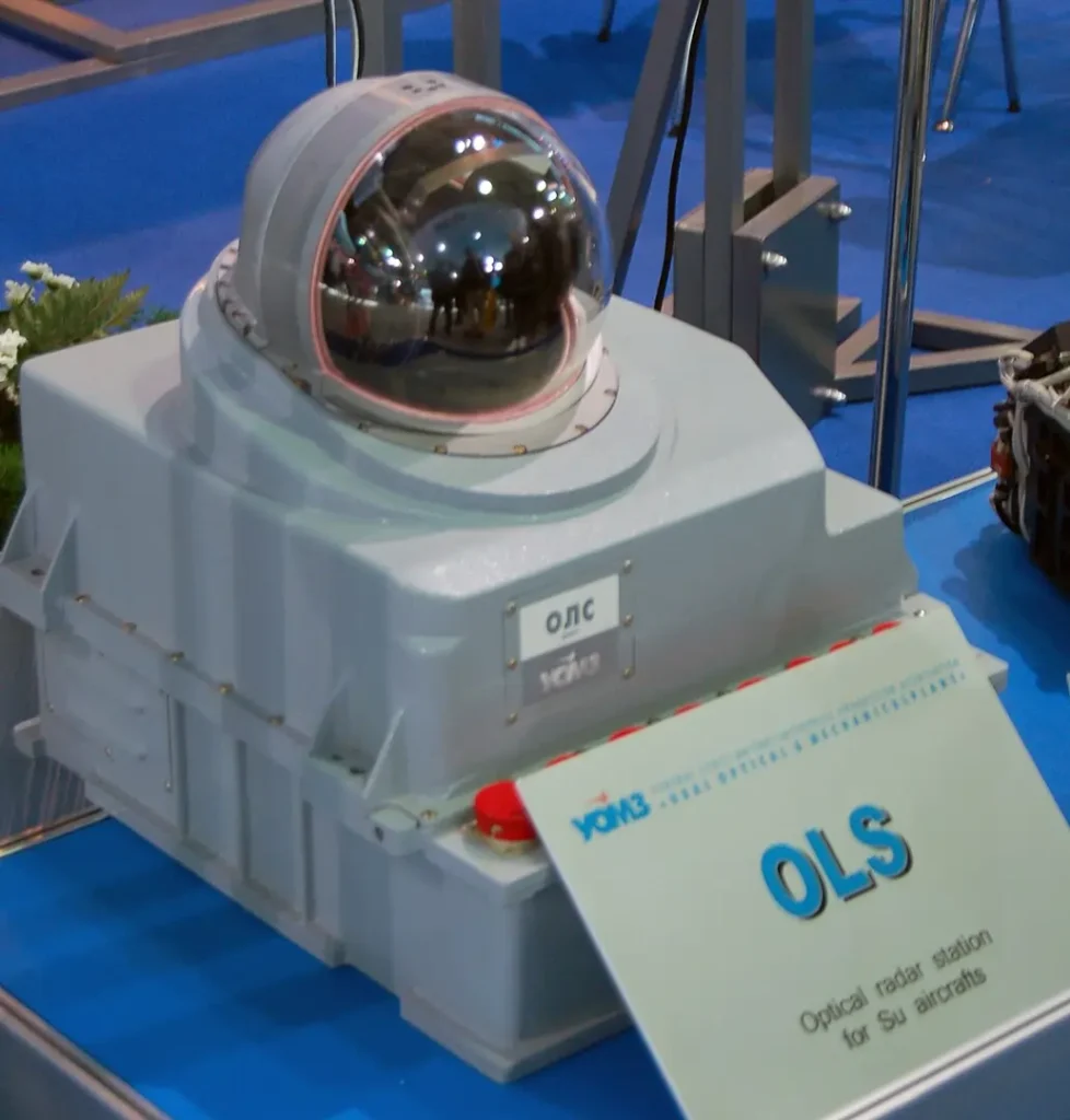 Sukhoi Su-30MKI Multirole Fighter Aircraft In Detailed Overview 3 Sukhoi Su-30MKI OLS-30 laser-optical locator system