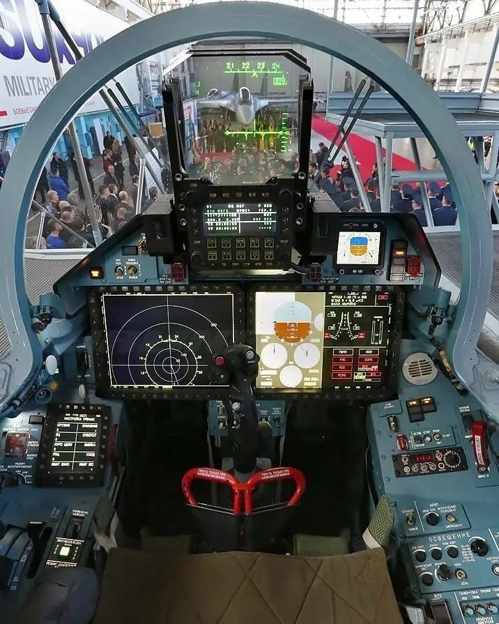 A Detailed Overview of the Su-35 Flanker-E Multirole Fighter 3 Sukhoi Su 35BM Cockpit
