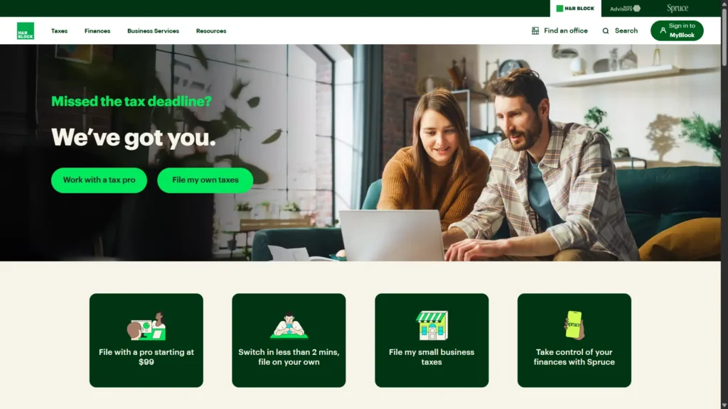 H&R Block Free Online