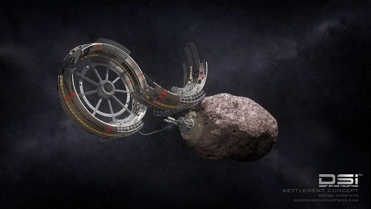 Asteroid-Mining Project Aims for Deep-Space Colonies. Asteroid-Mining Project Aims for Deep-Space Colonies.