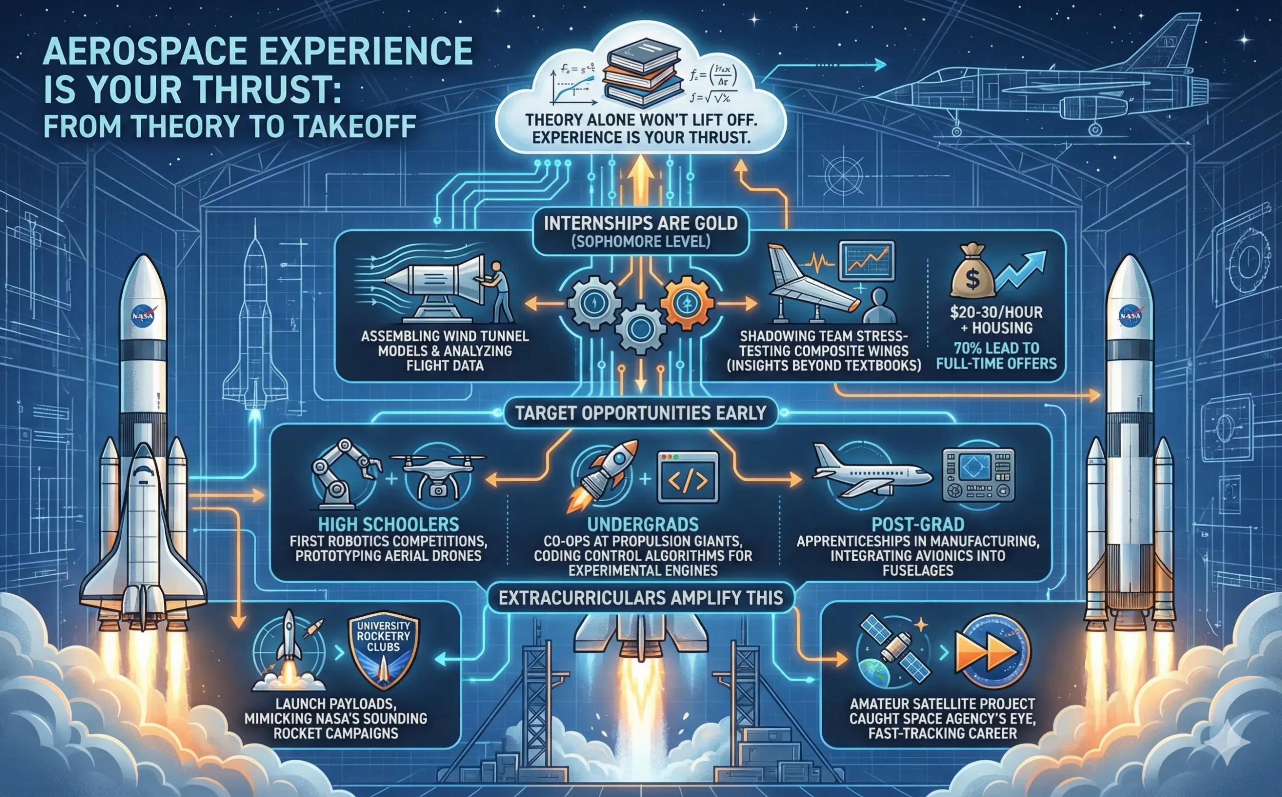 Aerospace experience is your thrust
