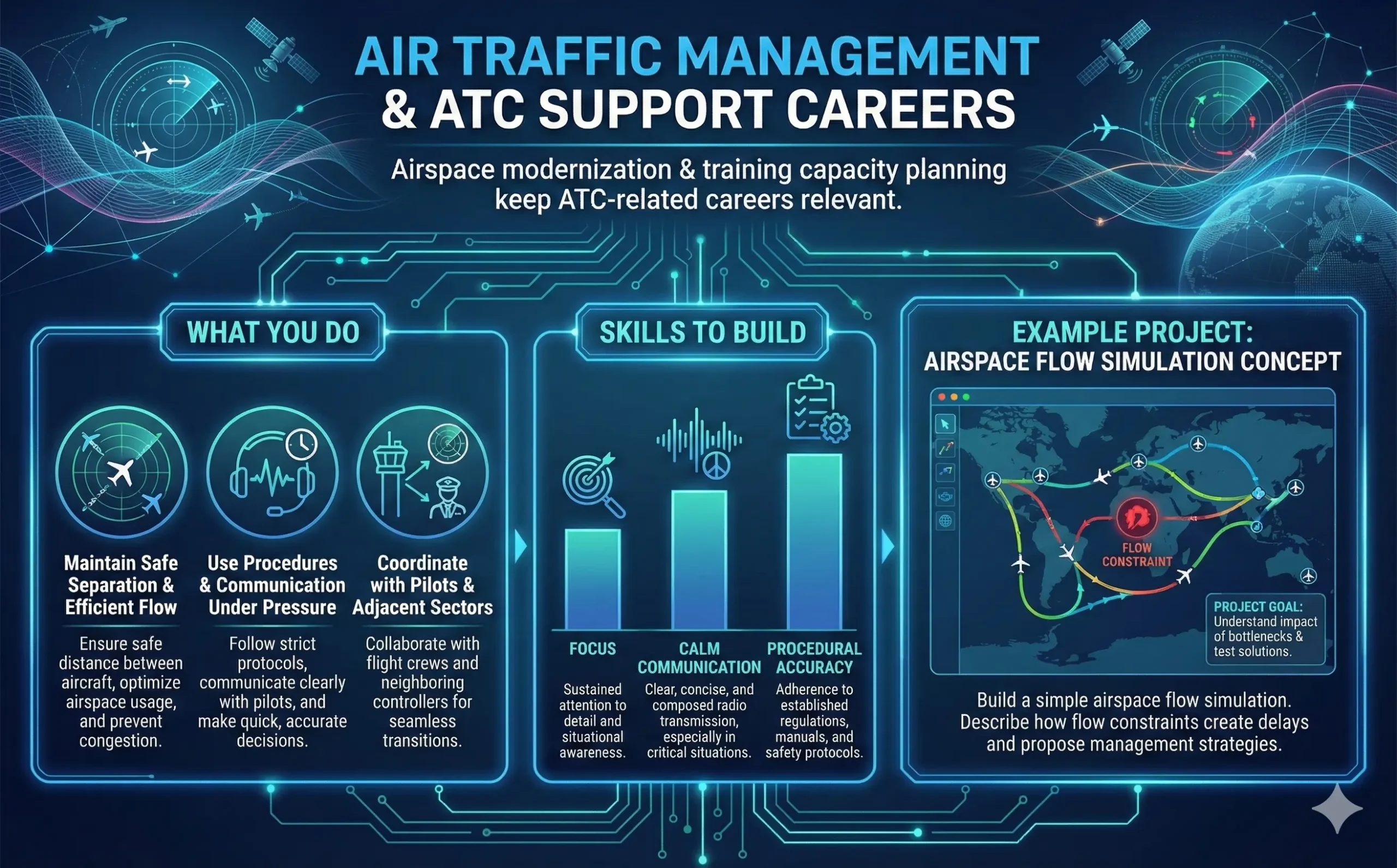 Air Traffic Management and ATC Support Careers. Air Traffic Management and ATC Support Careers