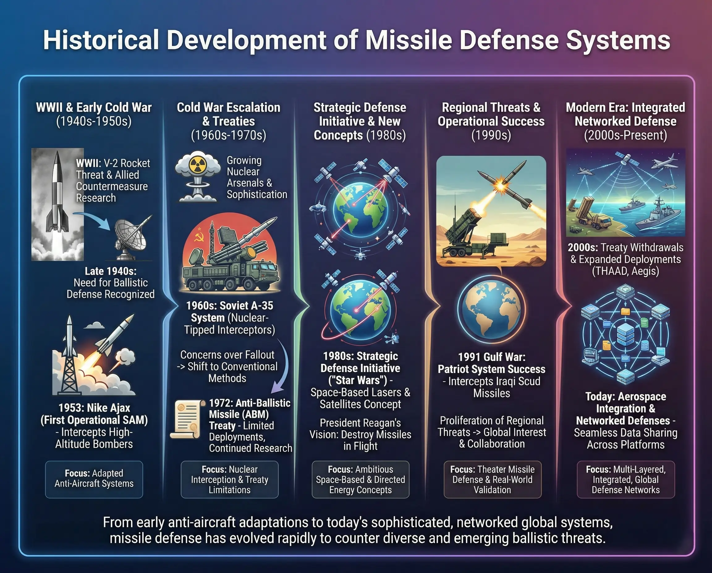 Historical Development of Missile Defense Systems Historical Development of Missile Defense Systems