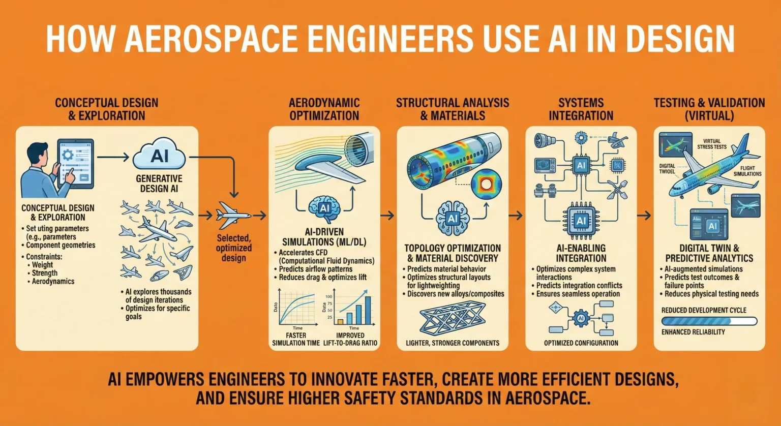 How Aerospace Engineers Use AI in Design