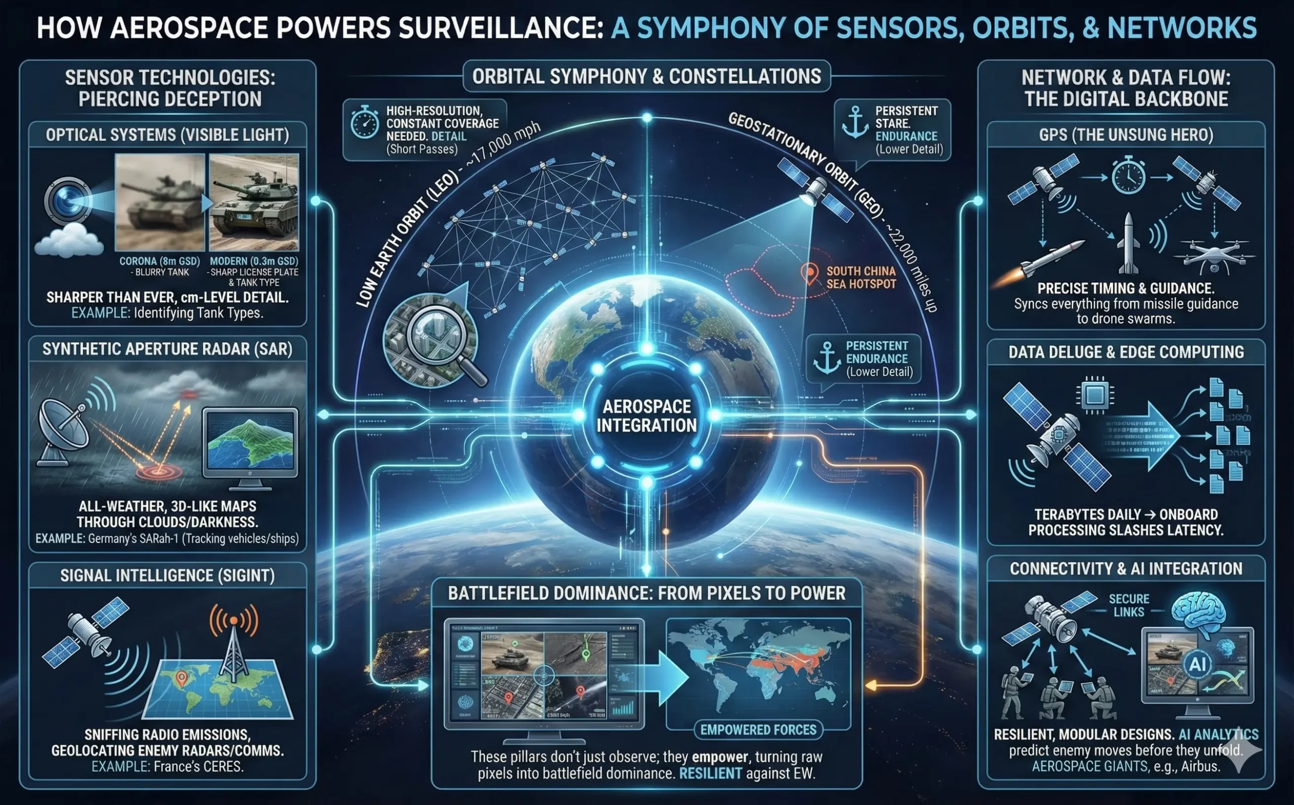 How Aerospace Powers Surveillance