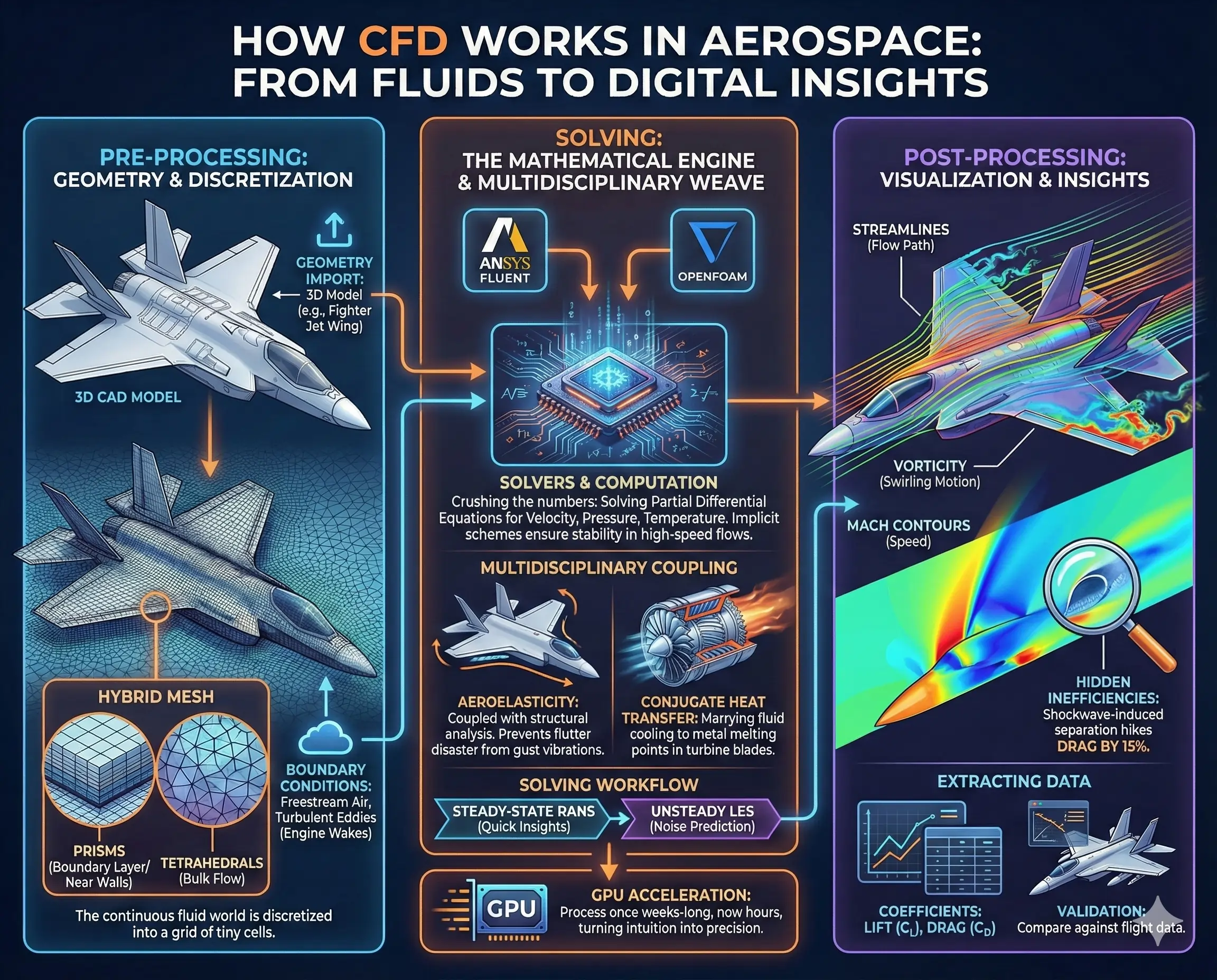 How CFD Works in Aerospace