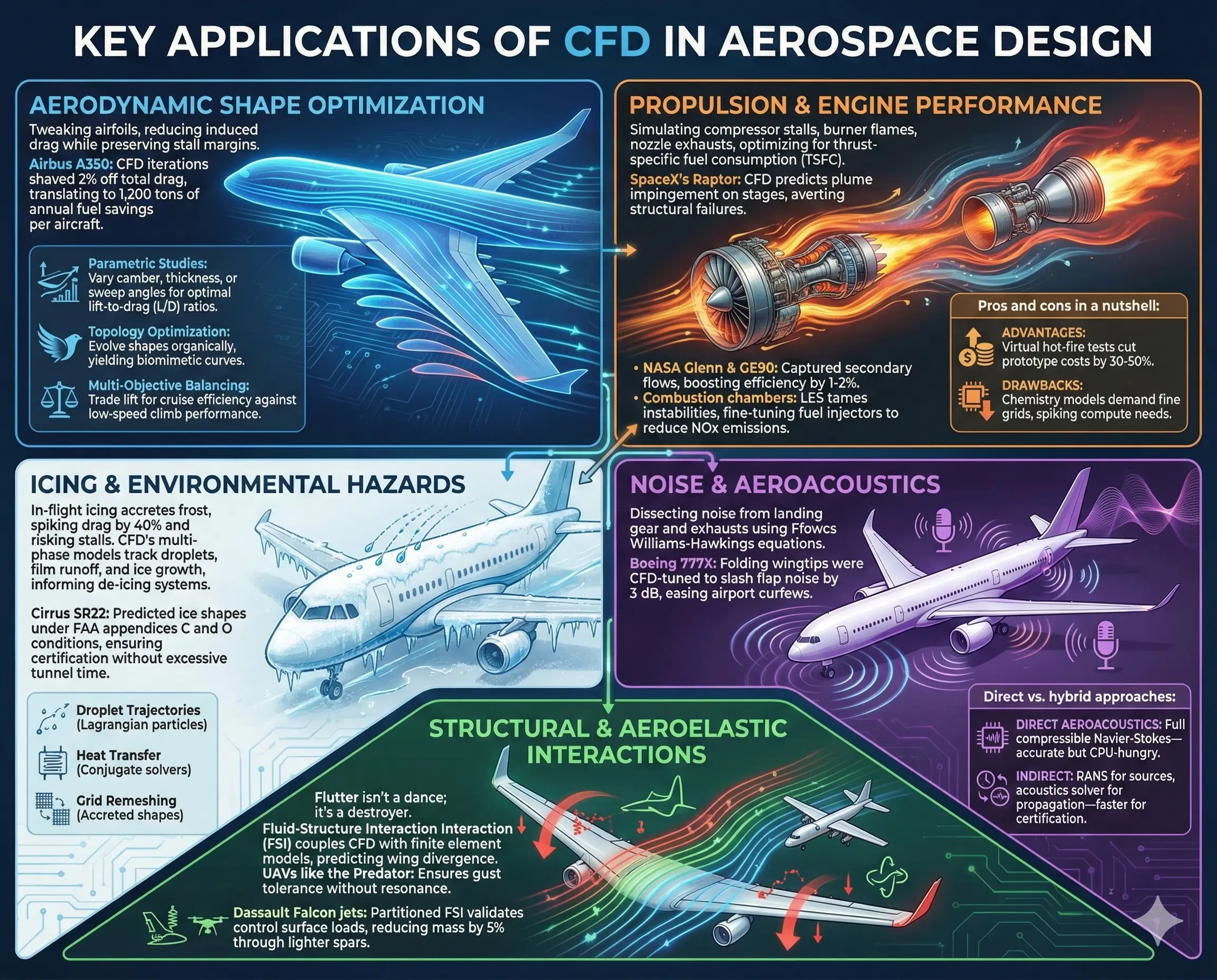 Key Applications of CFD in Aerospace Design