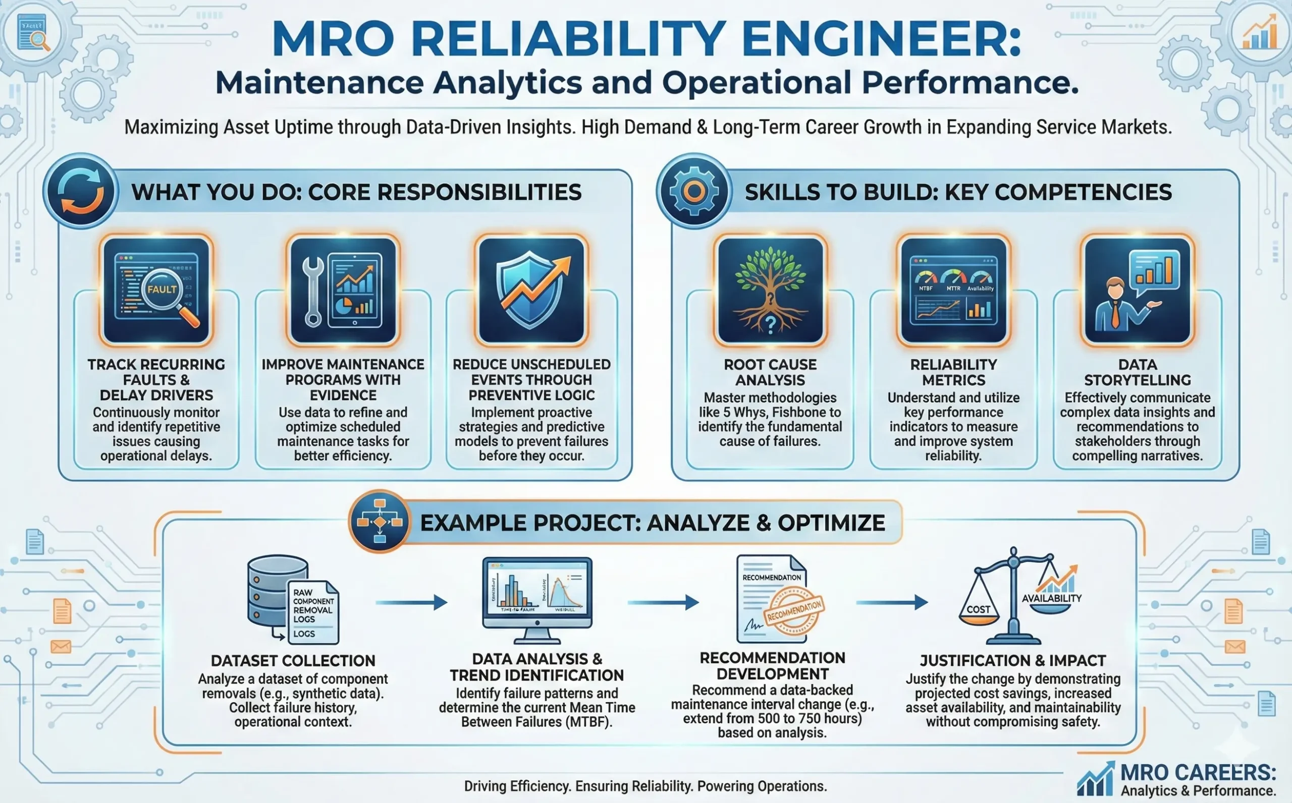 MRO Reliability Engineer (Maintenance Analytics and Operational Performance). MRO Reliability Engineer (Maintenance Analytics and Operational Performance)