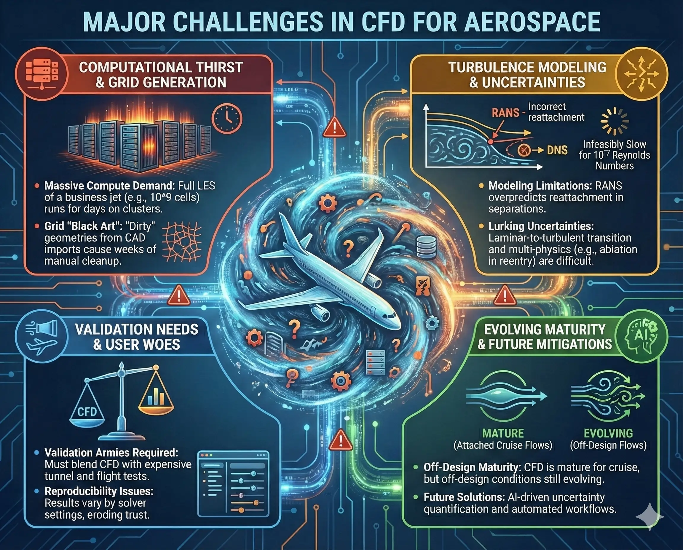 Major Challenges for CFD in Aerospace