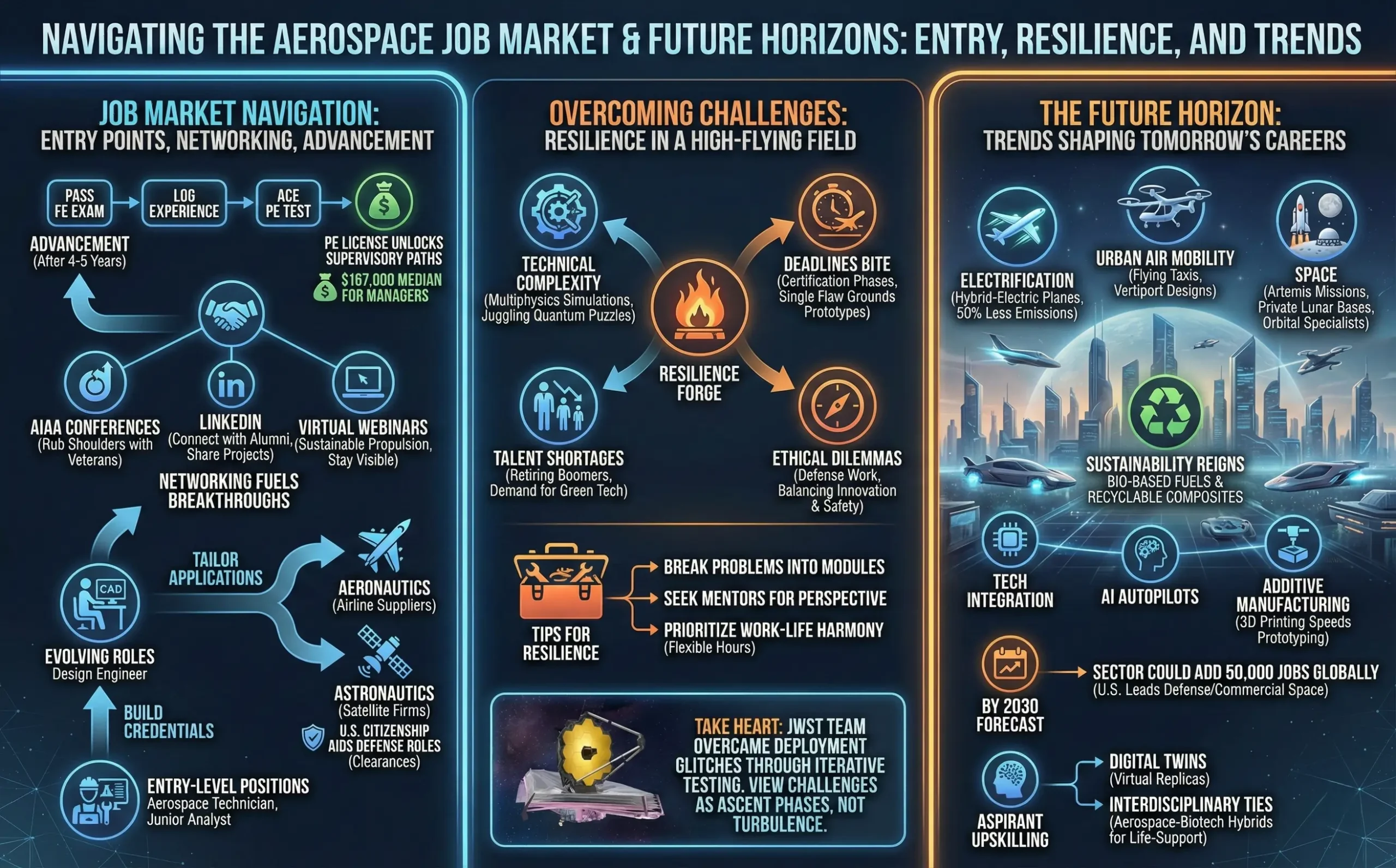 Navigating the aerospace job market and future horizons