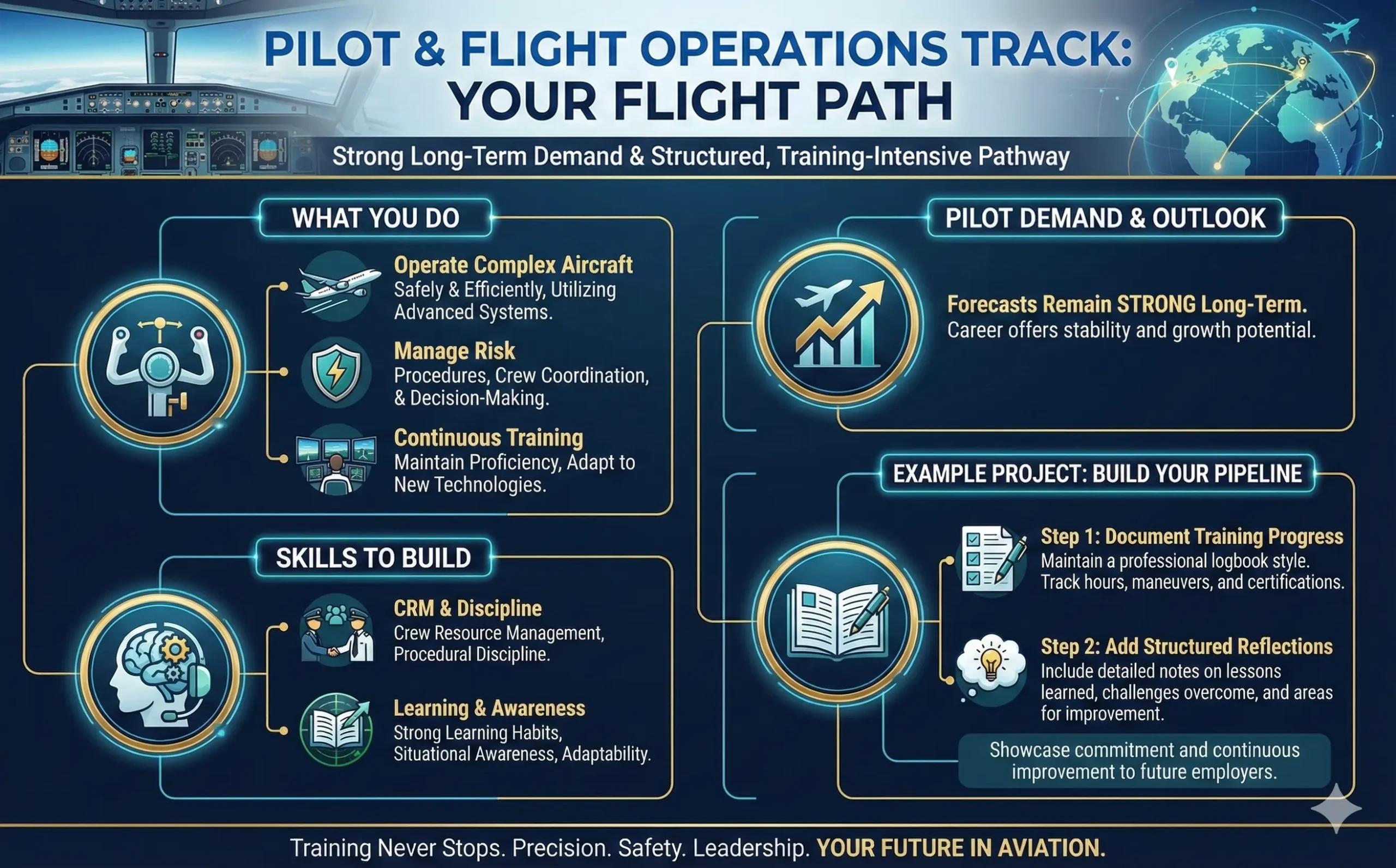 Pilot and Flight Operations Track. Pilot and Flight Operations Track