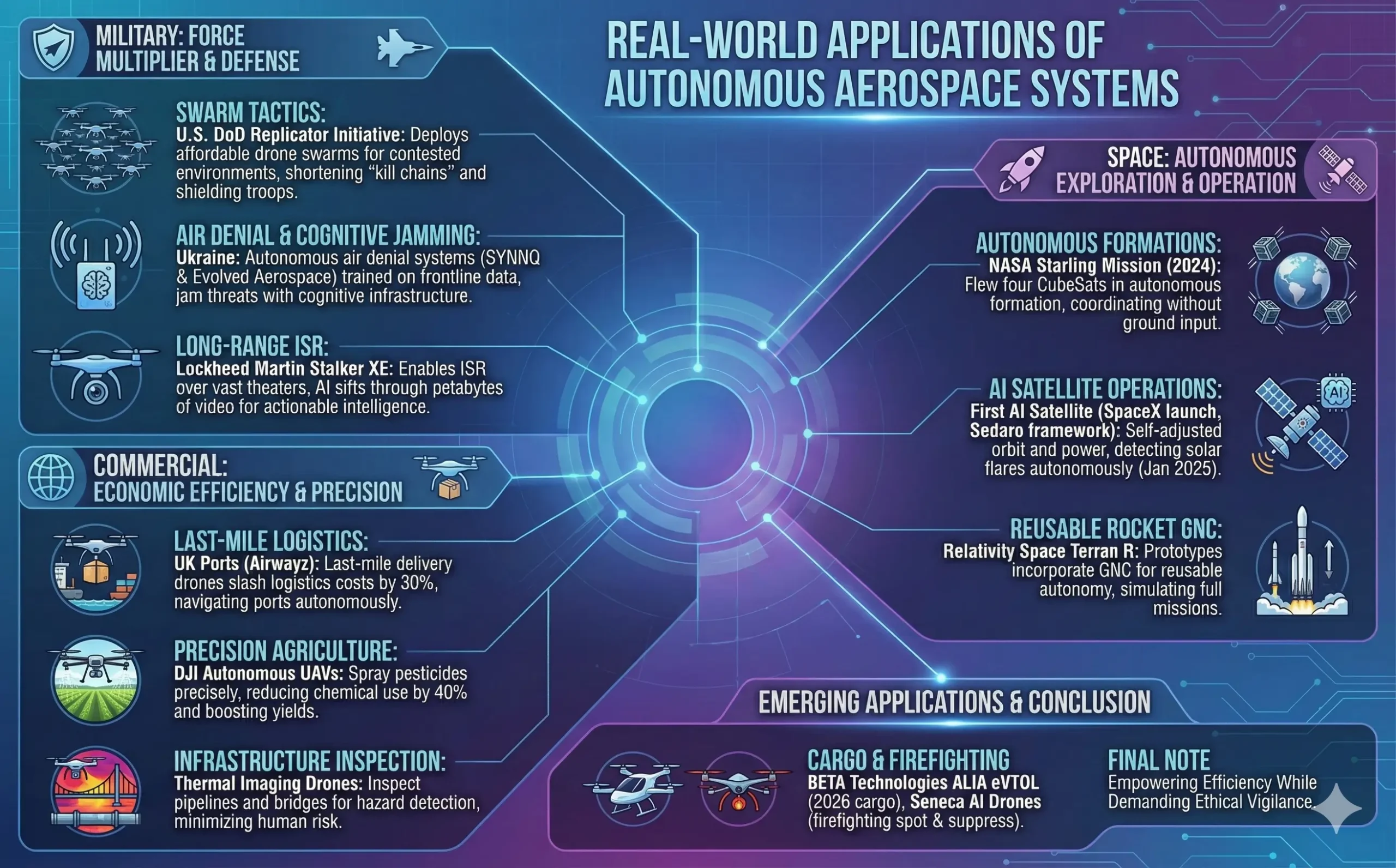 Real World Applications of Autonomous Aerospace System Real World Applications of Autonomous Aerospace System