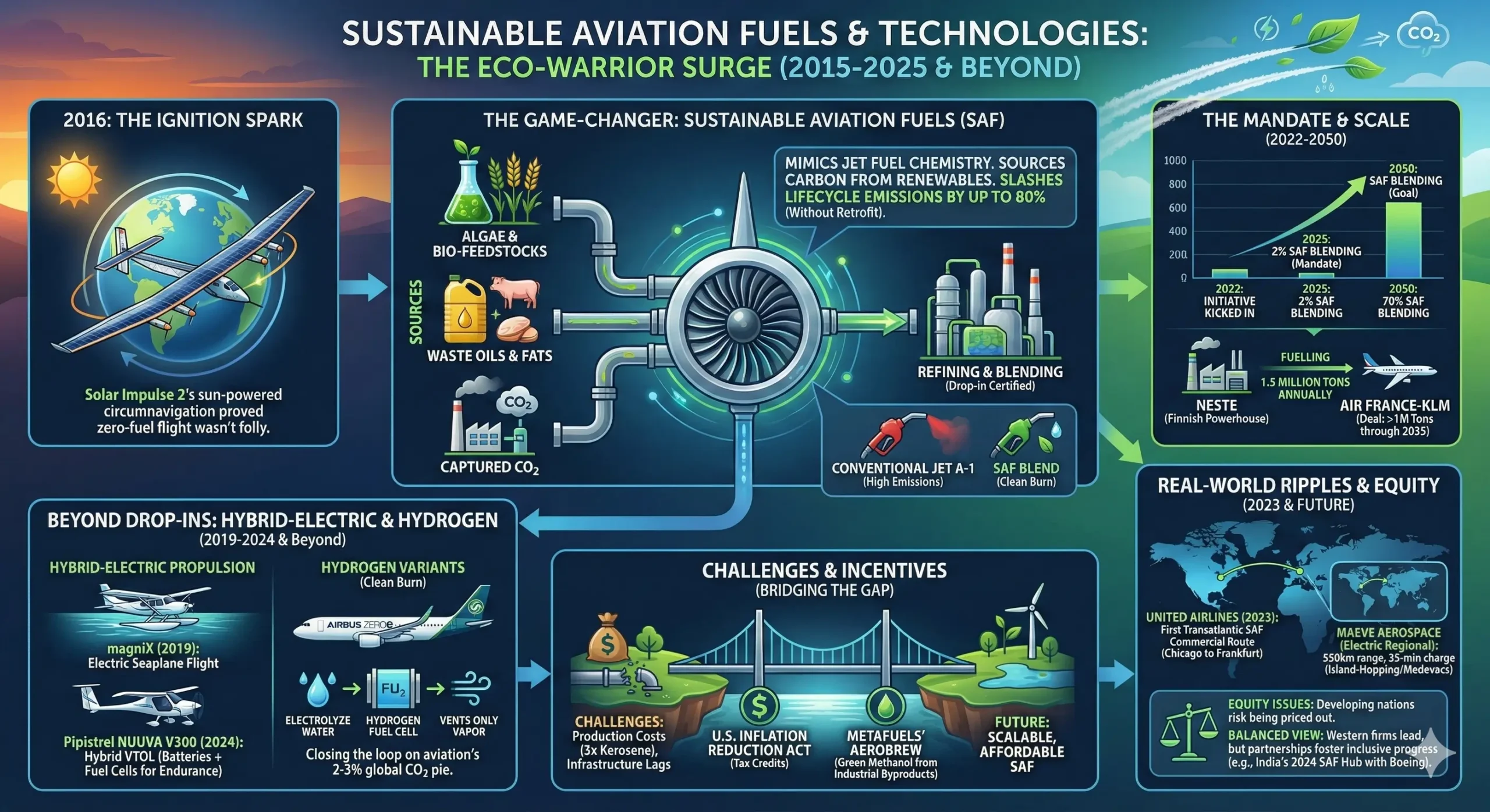Sustainable Aviation Fuels and Technologies Sustainable Aviation Fuels and Technologies