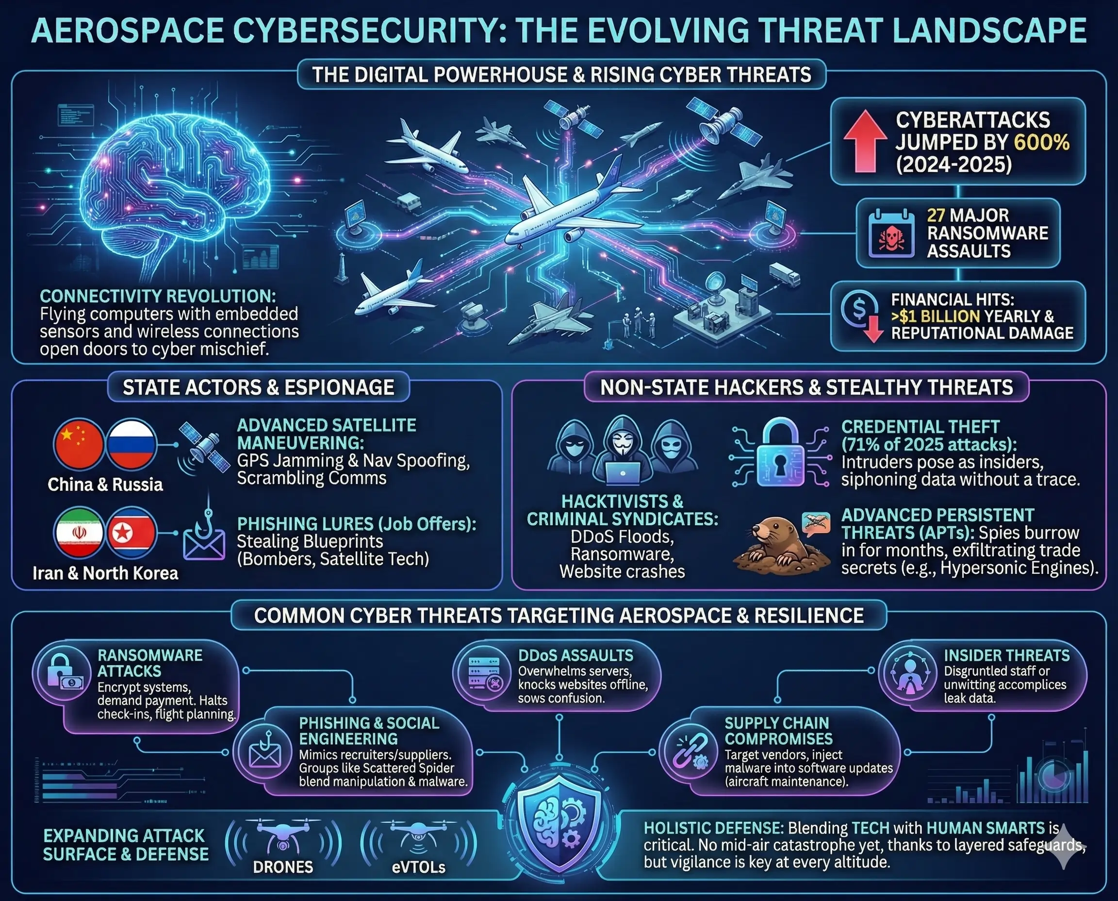 The Evolving Threat Landscape in Aerospace The Evolving Threat Landscape in Aerospace
