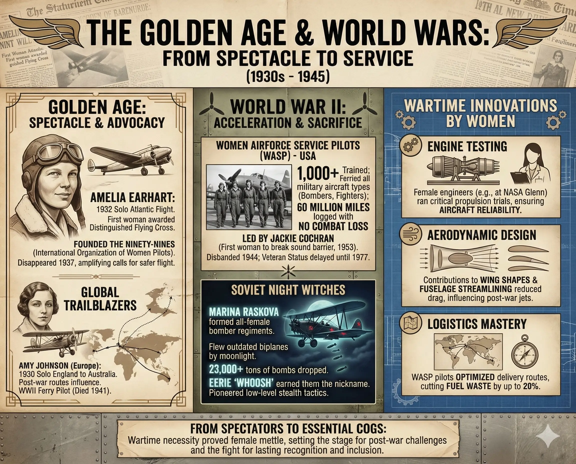 The Golden Age and World Wars