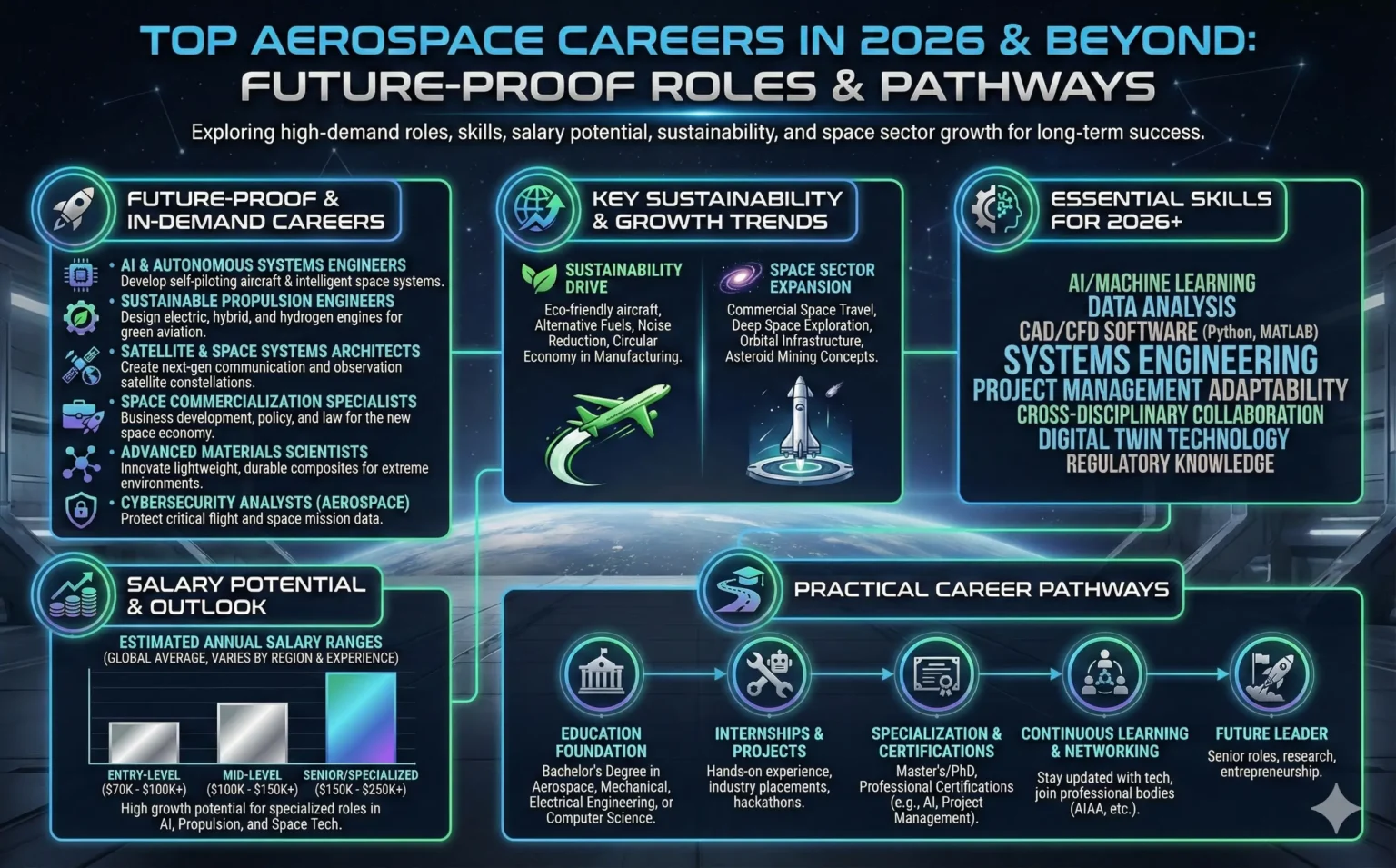 Top Aerospace Careers in 2026 and Beyond Top Aerospace Careers in 2026 and Beyond