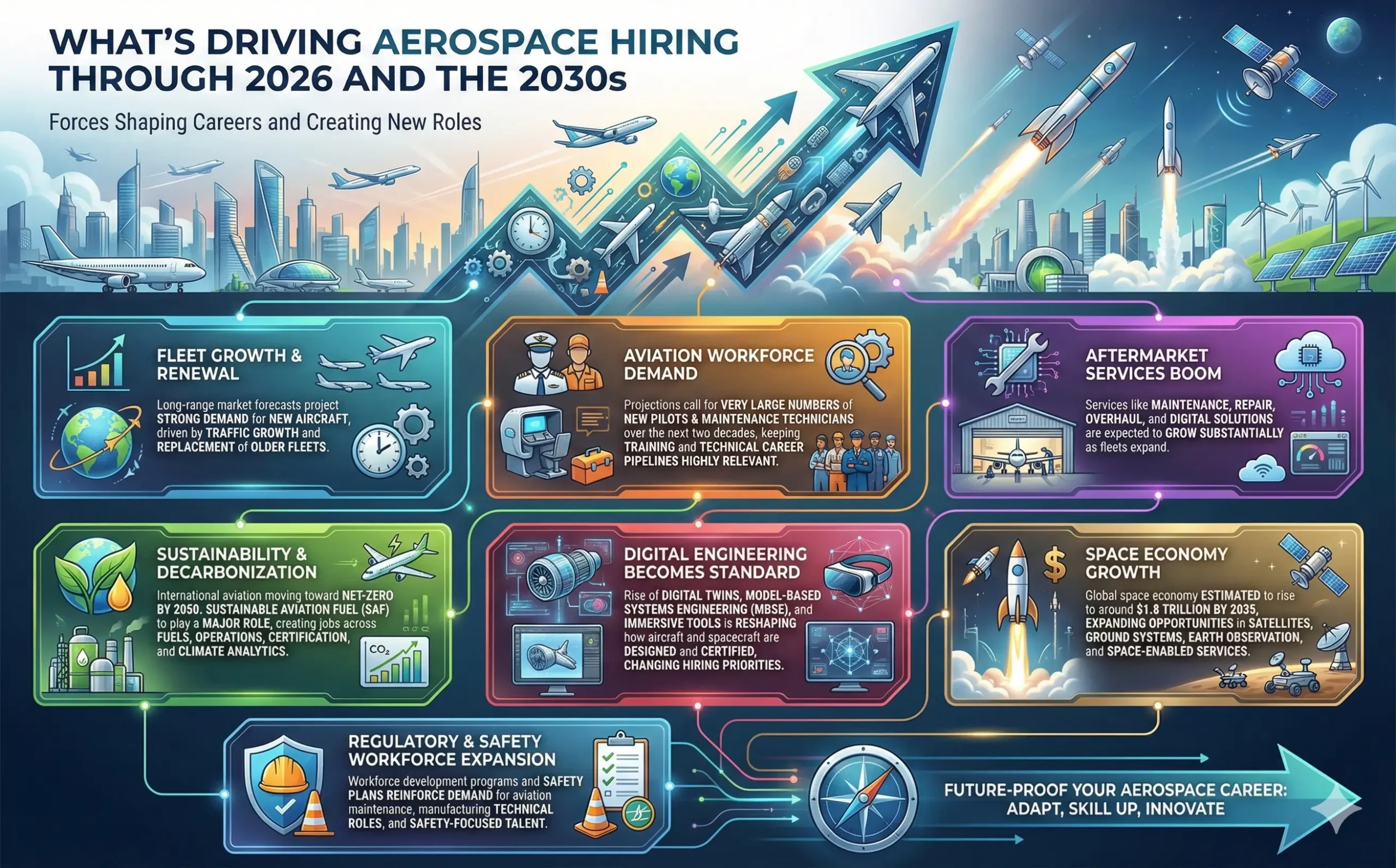 What’s Driving Aerospace Hiring Through 2026 and the 2030s What’s Driving Aerospace Hiring Through 2026 and the 2030s