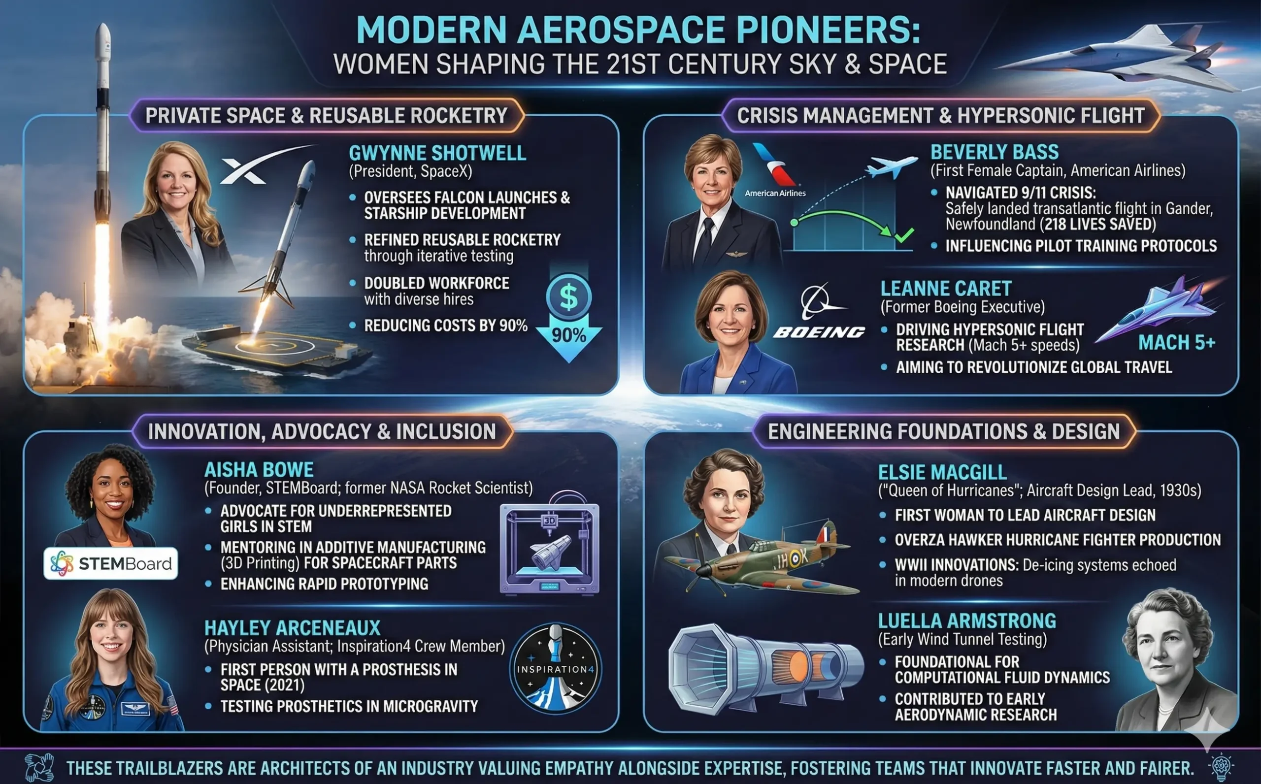 Women Shaping the 21st Century Sky and Space