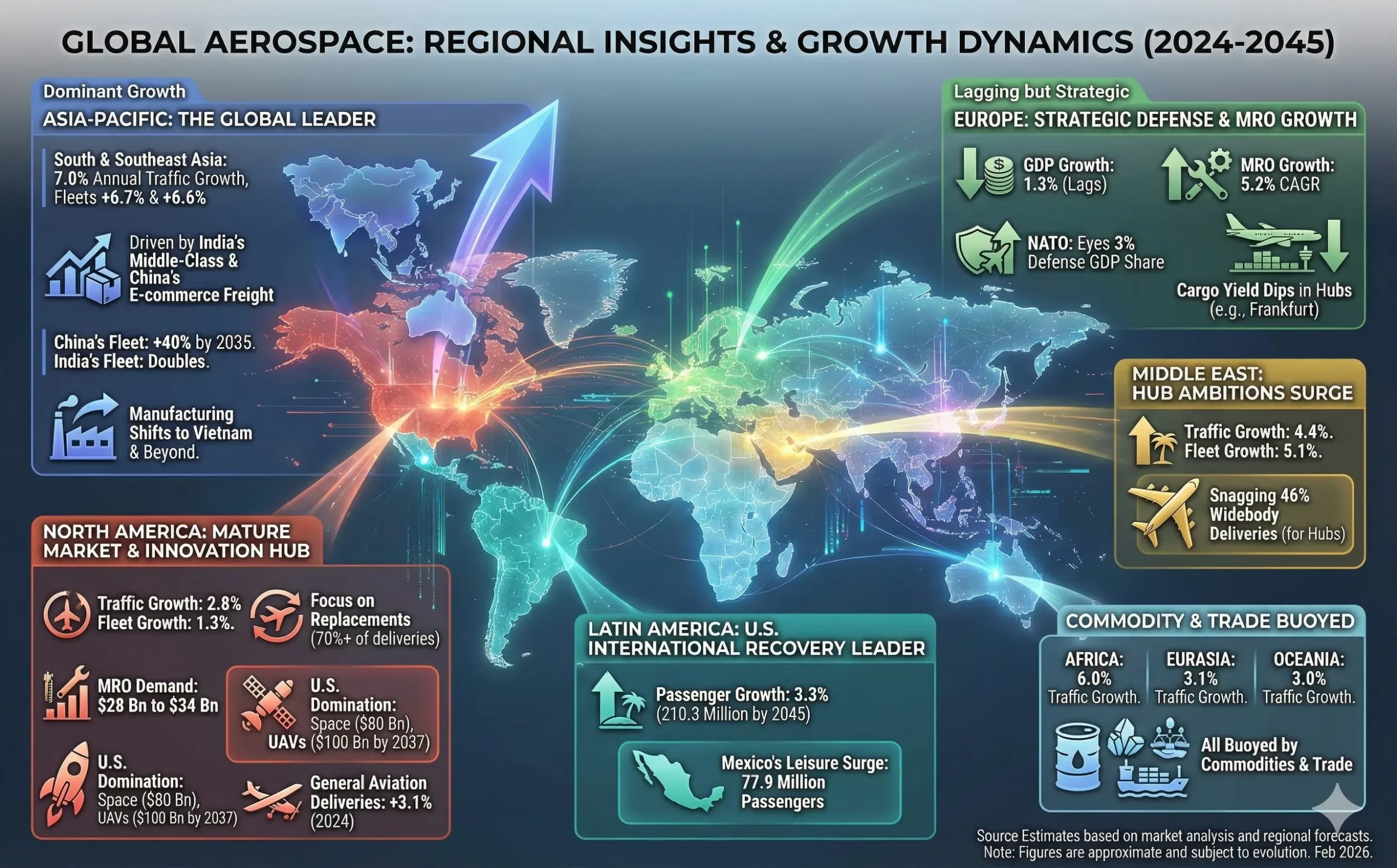 Global Aerospace Regional Insights and Growth Dynamics
