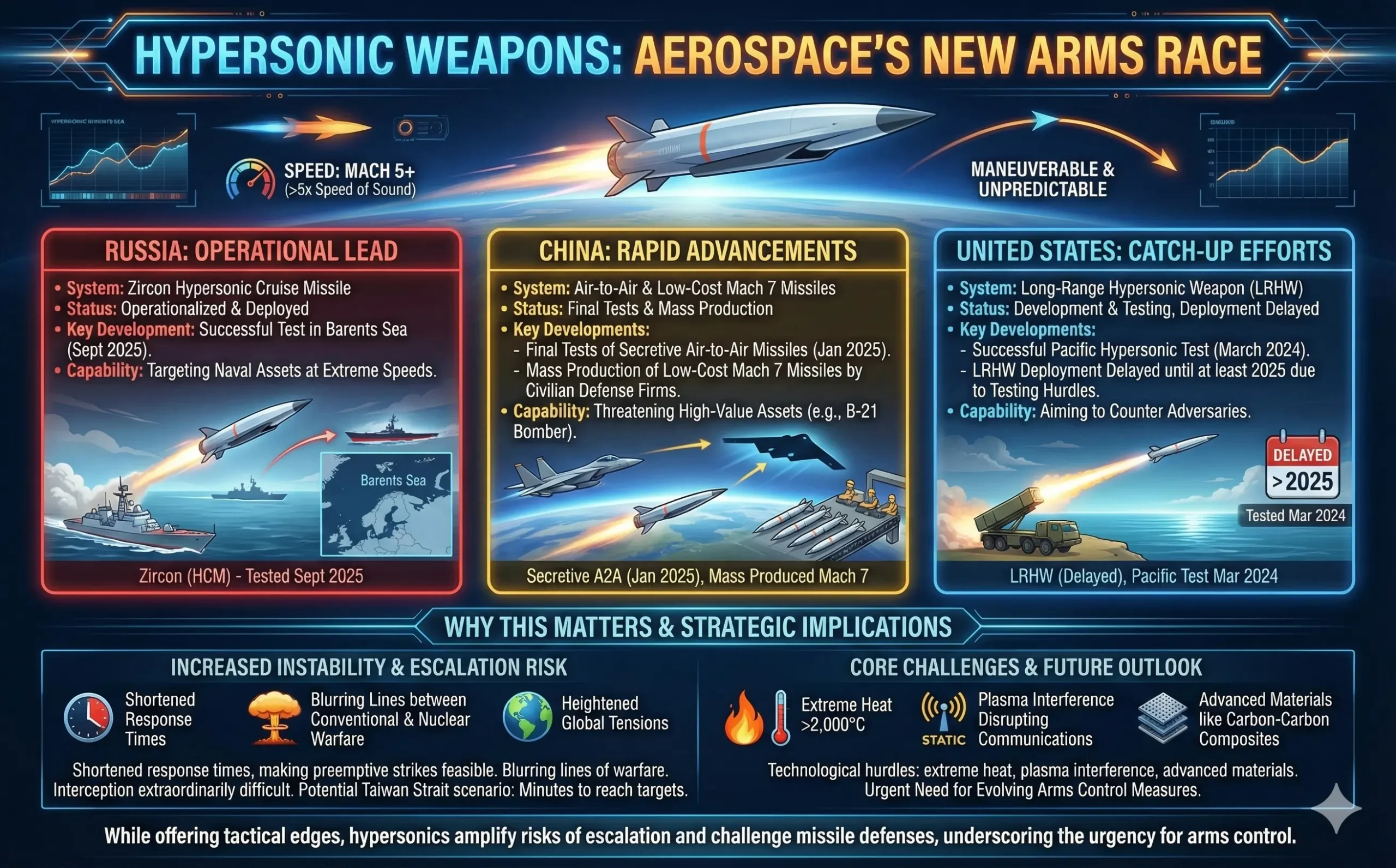 Key Developments in the Hypersonic Weapons Race