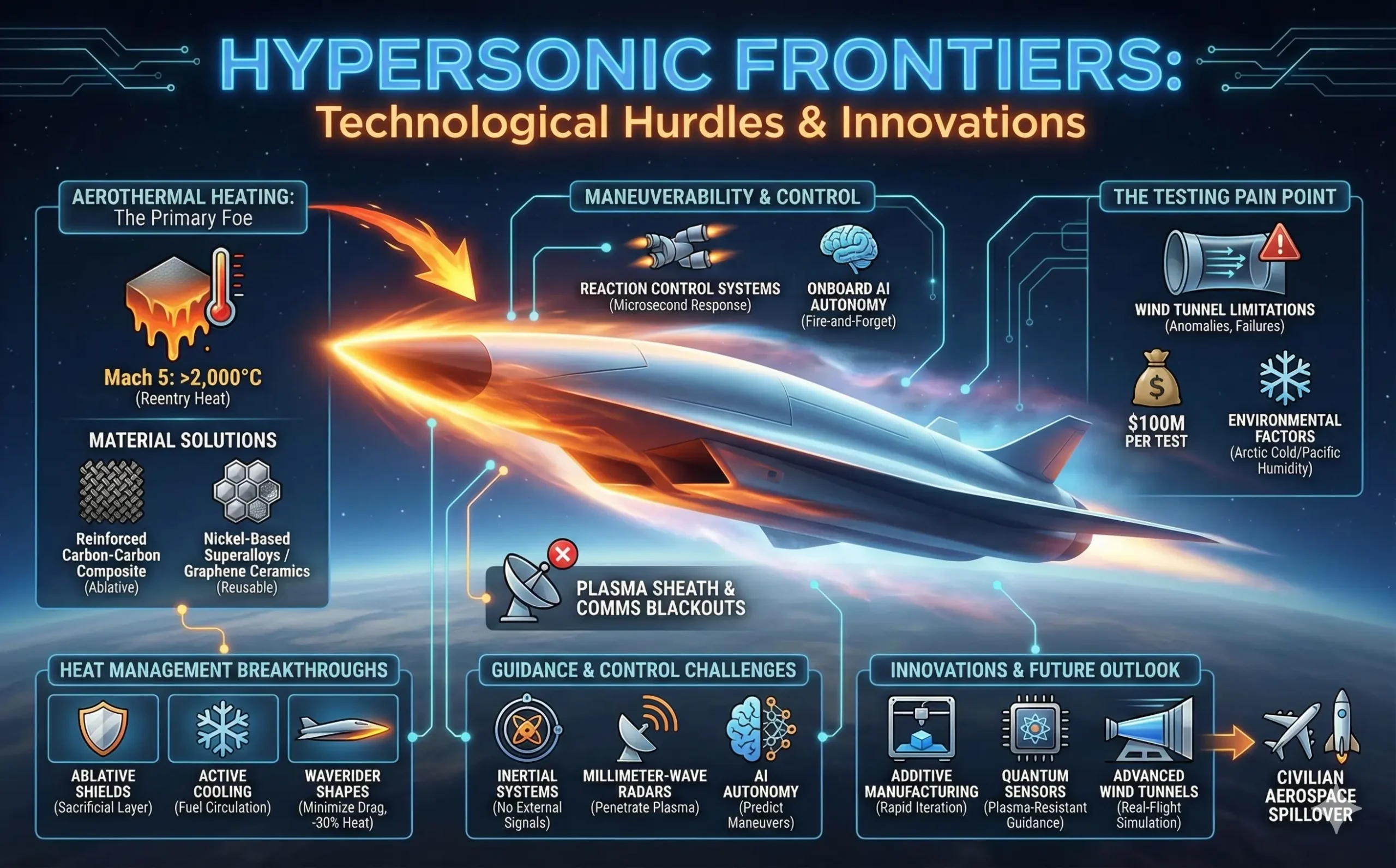 Technological Hurdles and Innovations in the Hypersonic Weapons Industry