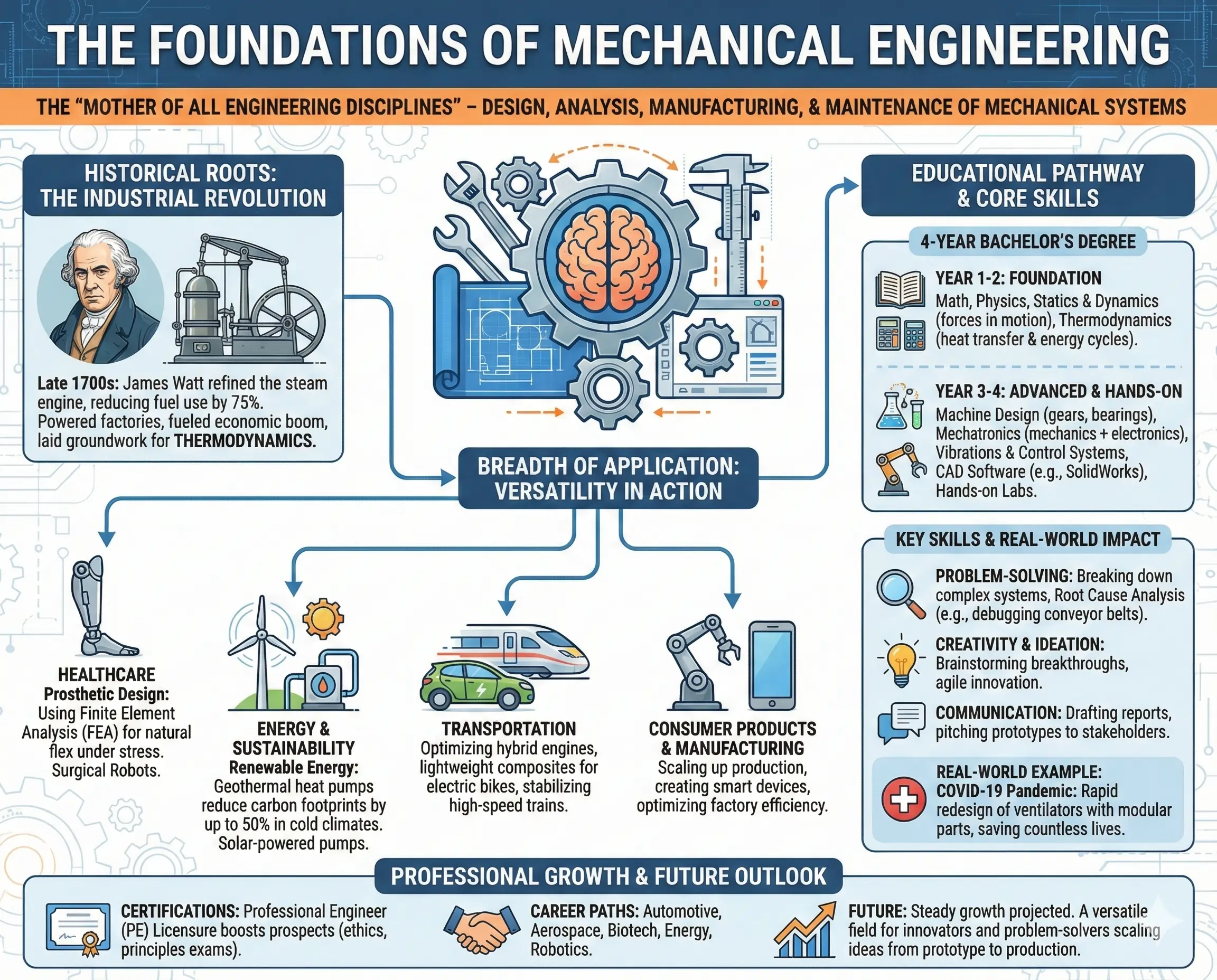 The Foundations of Mechanical Engineering