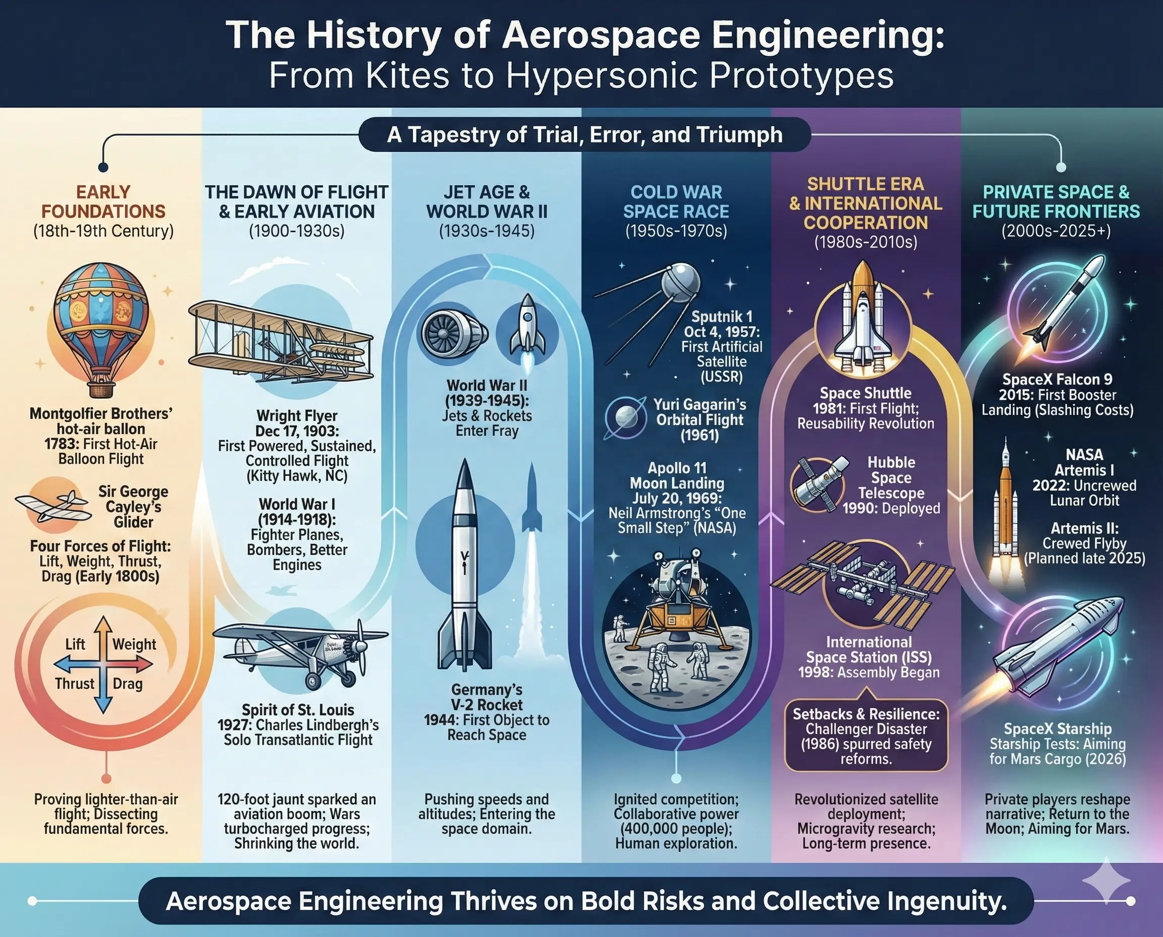 The History of Aerospace Engineering