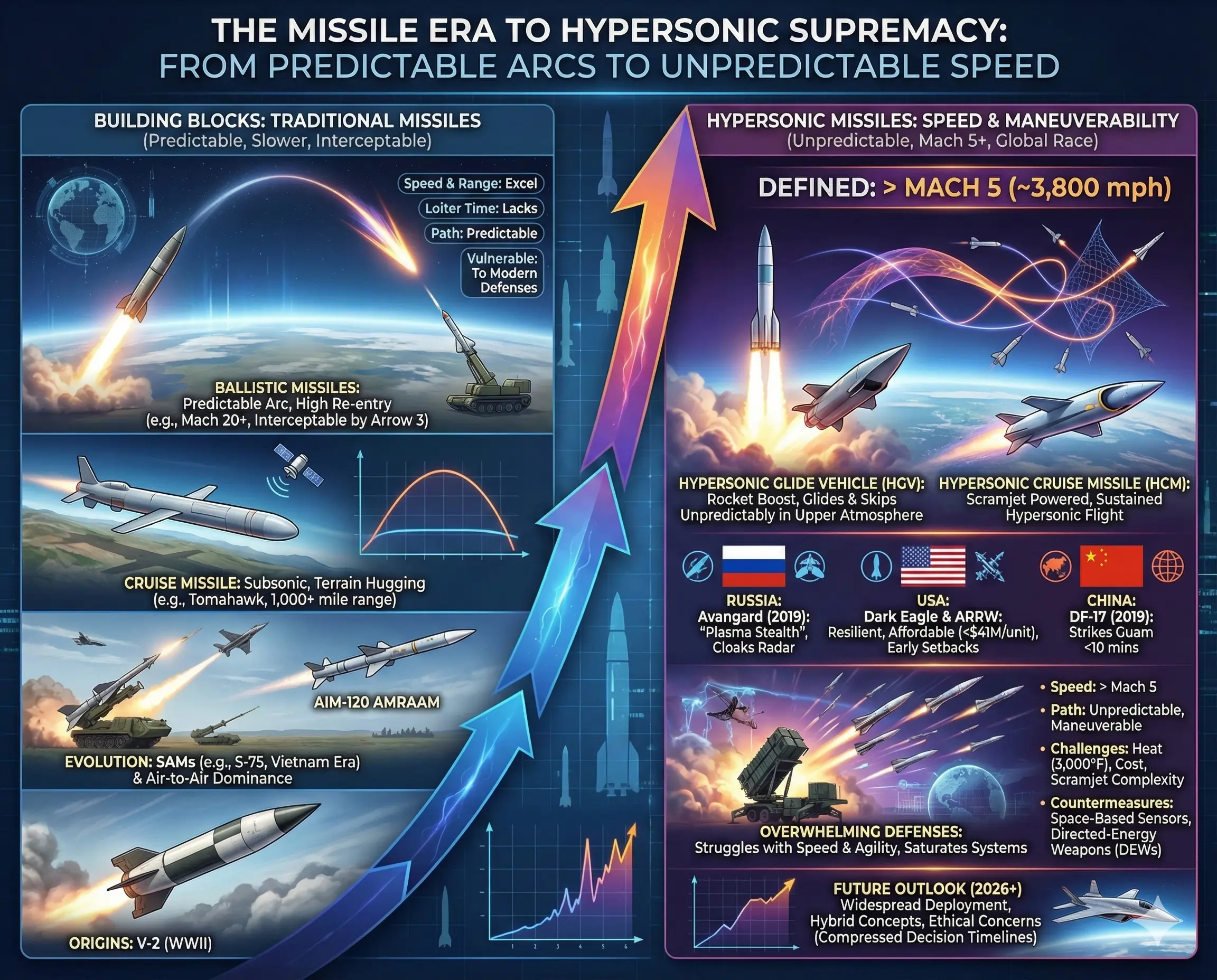 The Missile Era to Hypersonic Supremacy