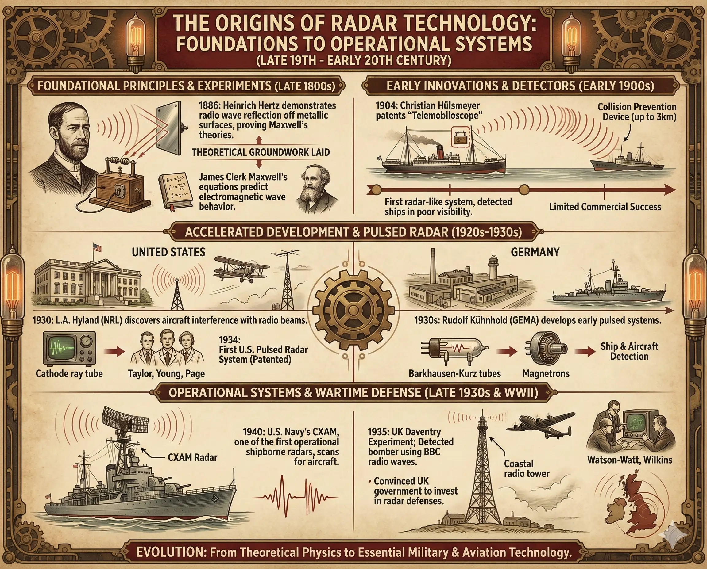 The Origins of Radar Technology
