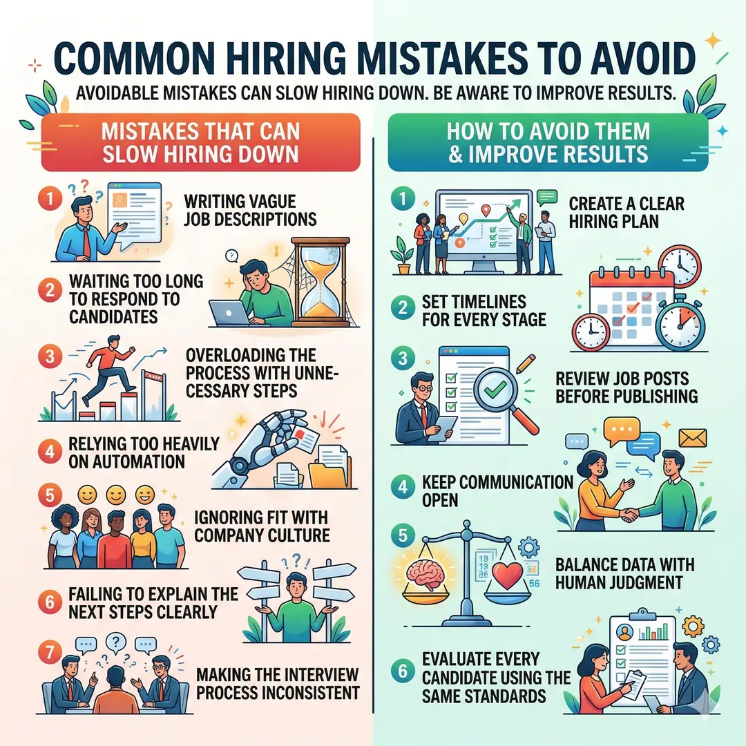 Common hiring mistakes to avoid