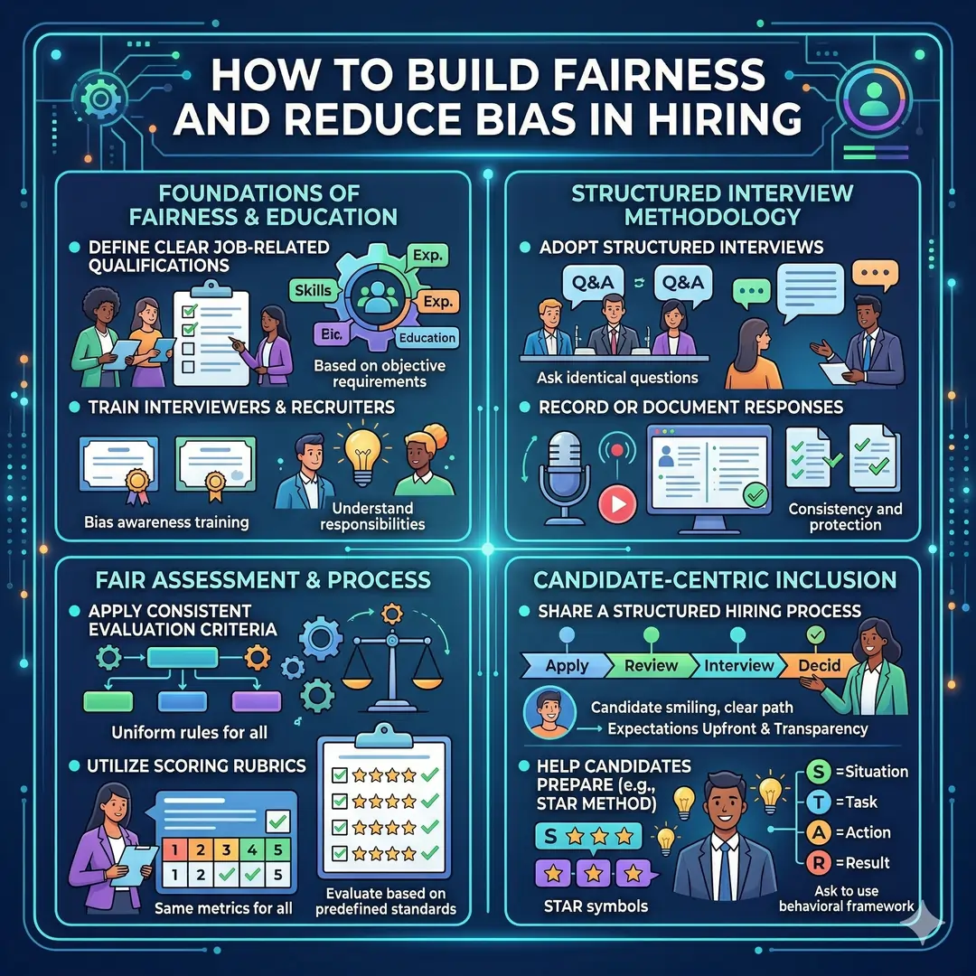 How to Build Fairness and Reduce Bias in Hiring How to Build Fairness and Reduce Bias in Hiring