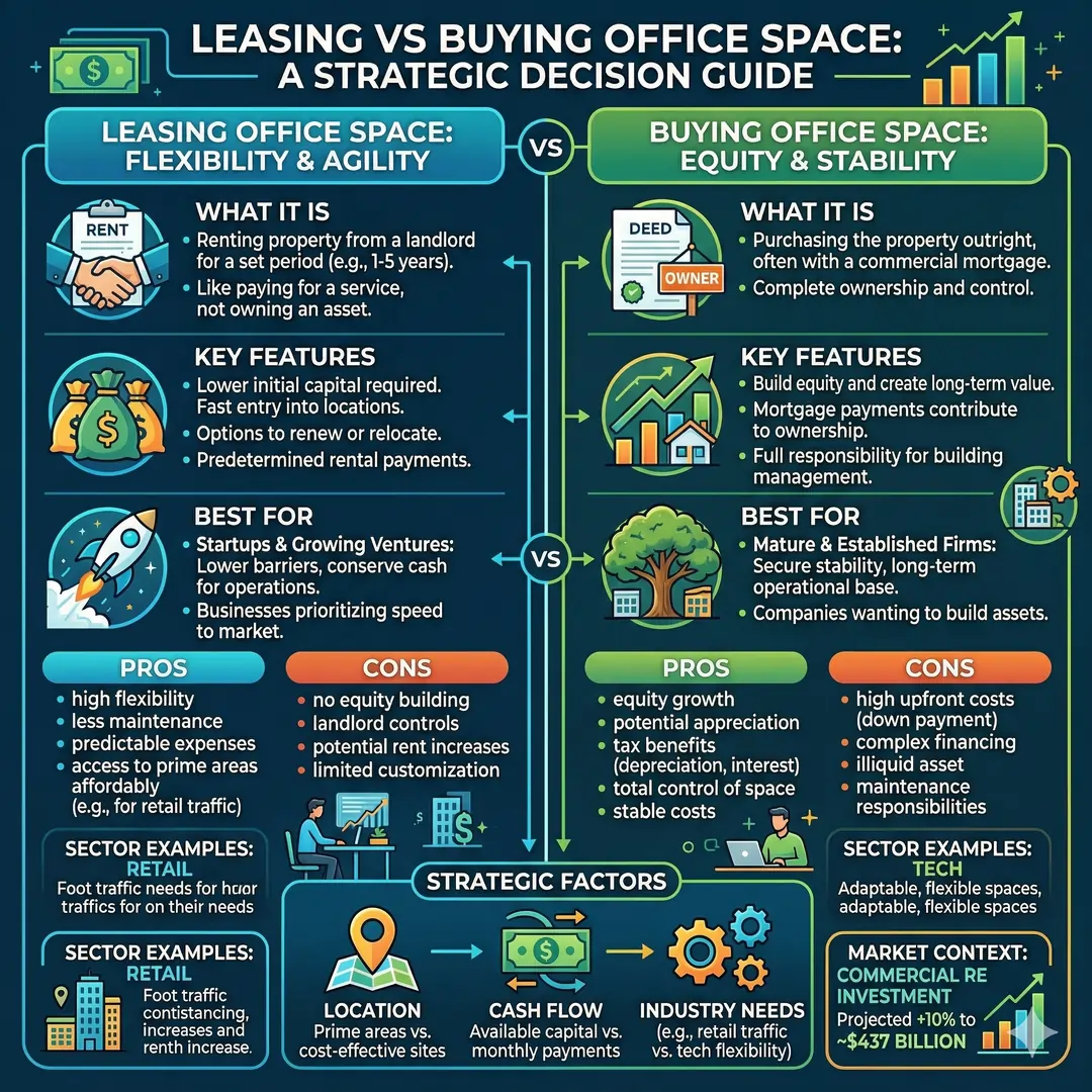 Leasing vs. Buying Office Space