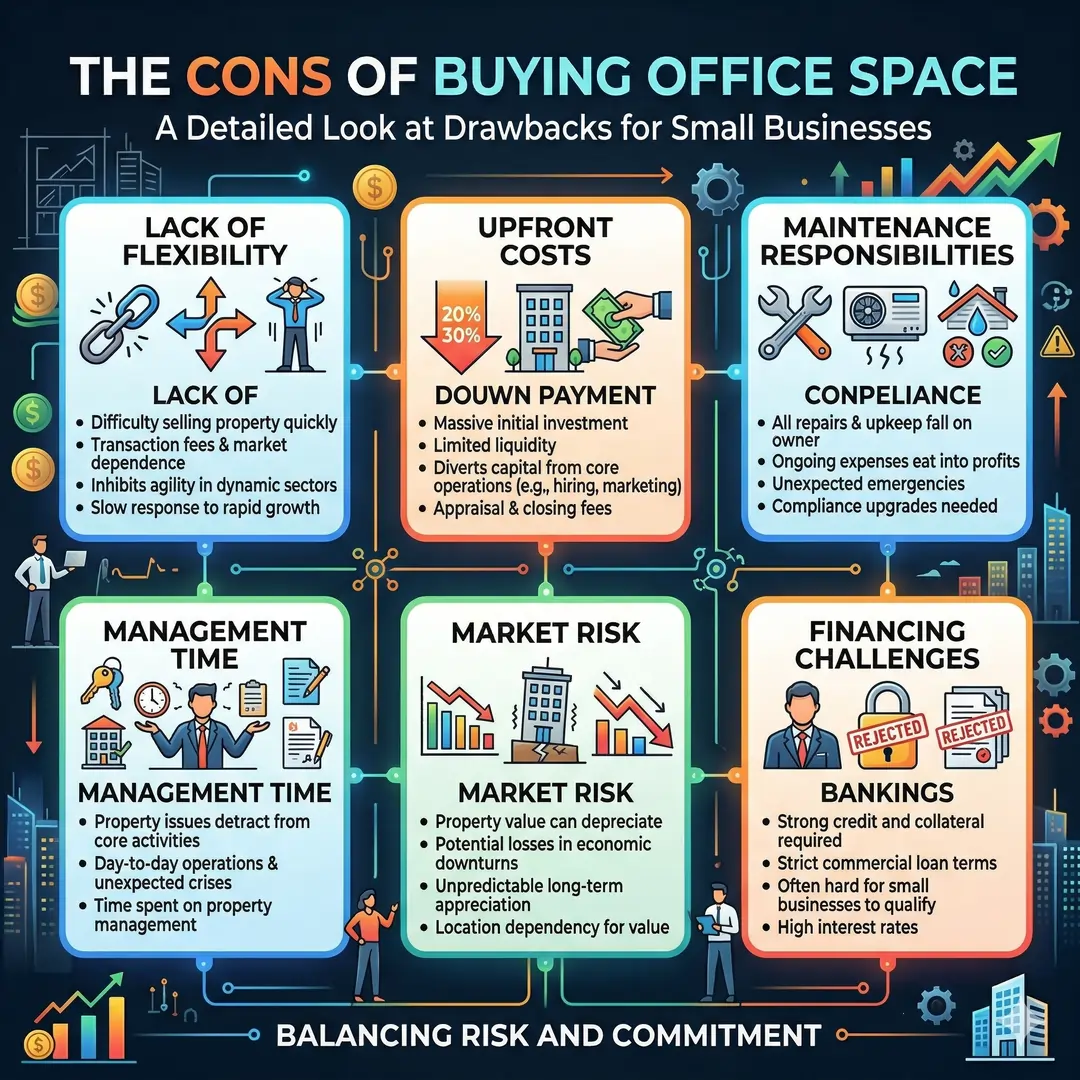The Cons of Buying Office Space