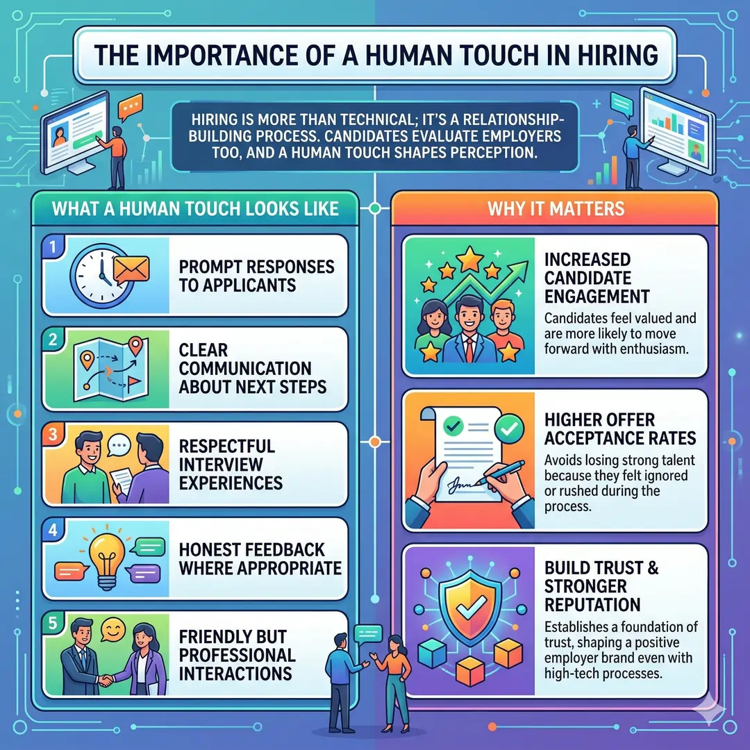 The importance of a human touch in hiring