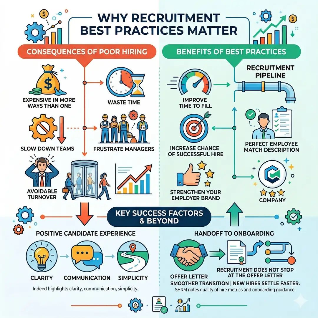 Why Recruitment Best Practices Matter Why Recruitment Best Practices Matter