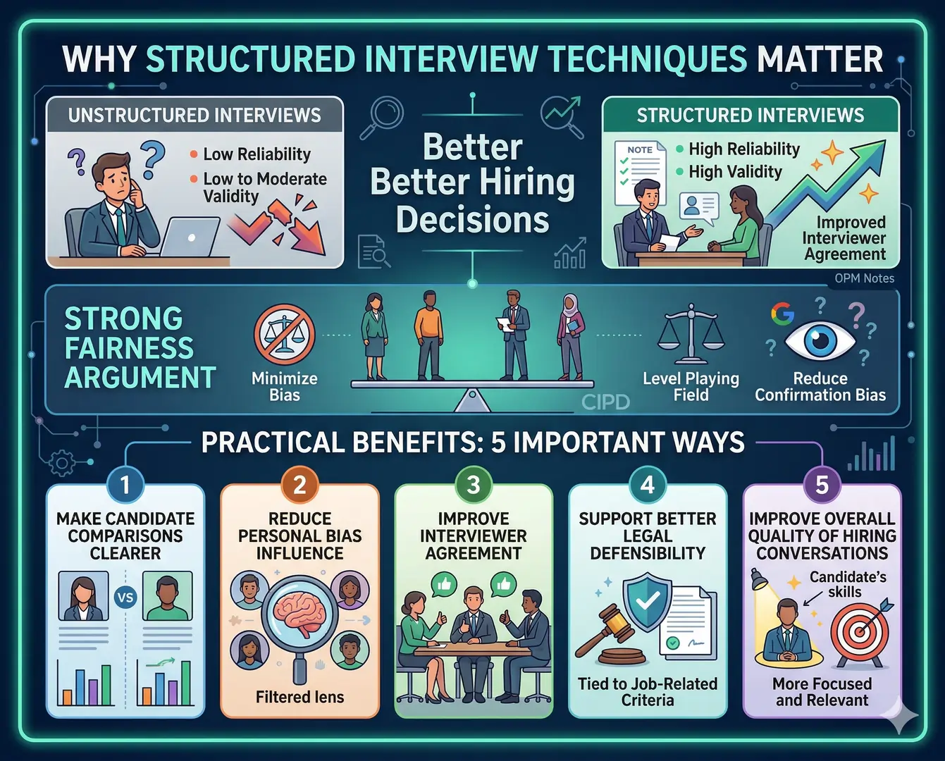 Why Structured Interview Techniques Matter Why Structured Interview Techniques Matter
