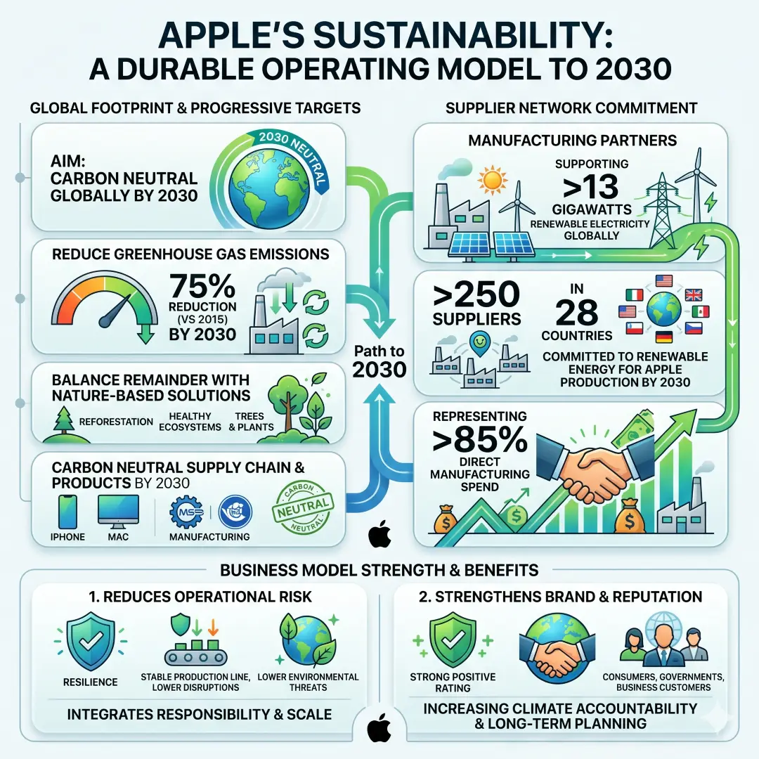 Apple’s environmental strategy