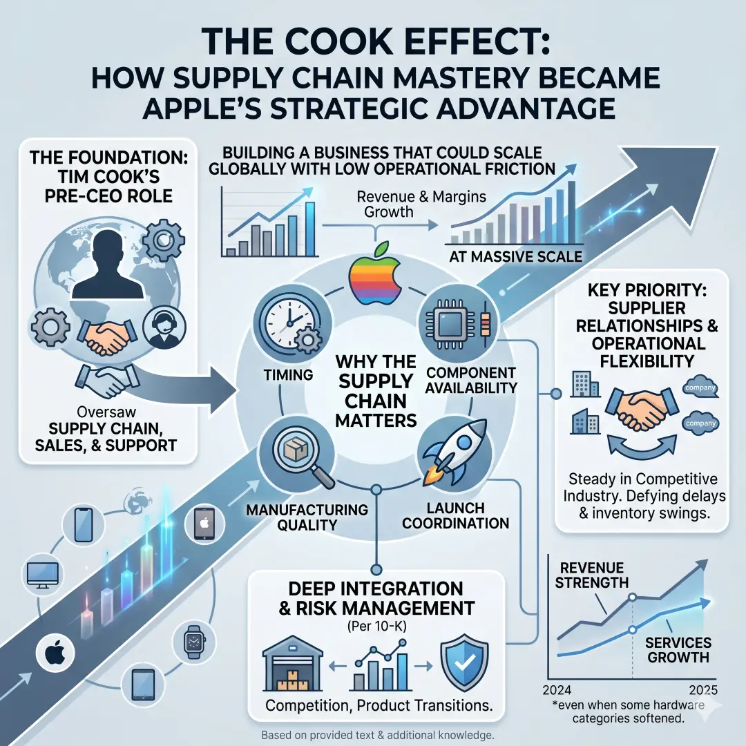 Apple’s supply chain became a strategic advantage