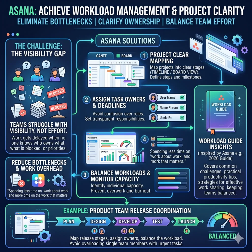 Asana for workload management and project clarity