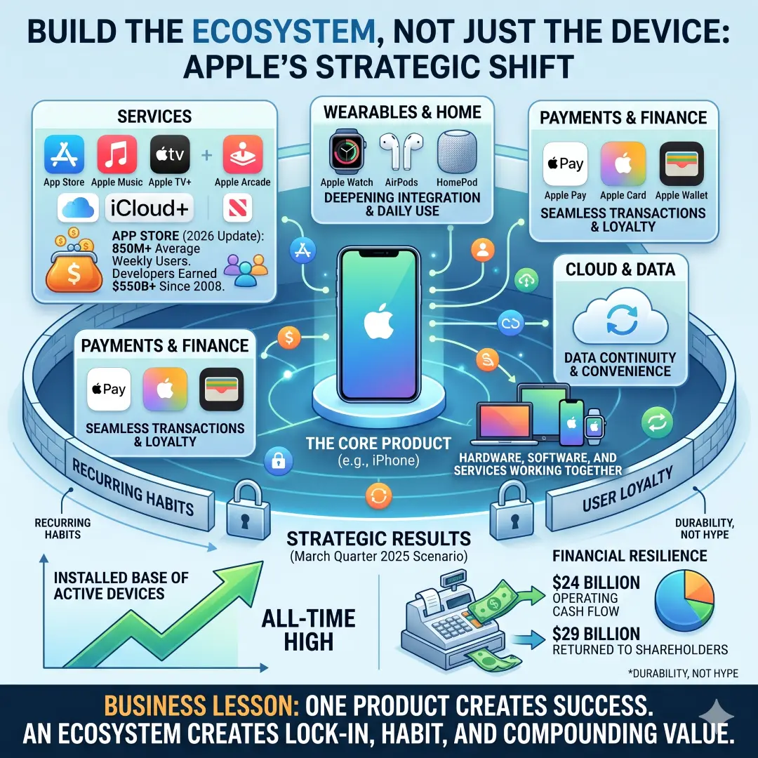 Build the ecosystem, not just the device