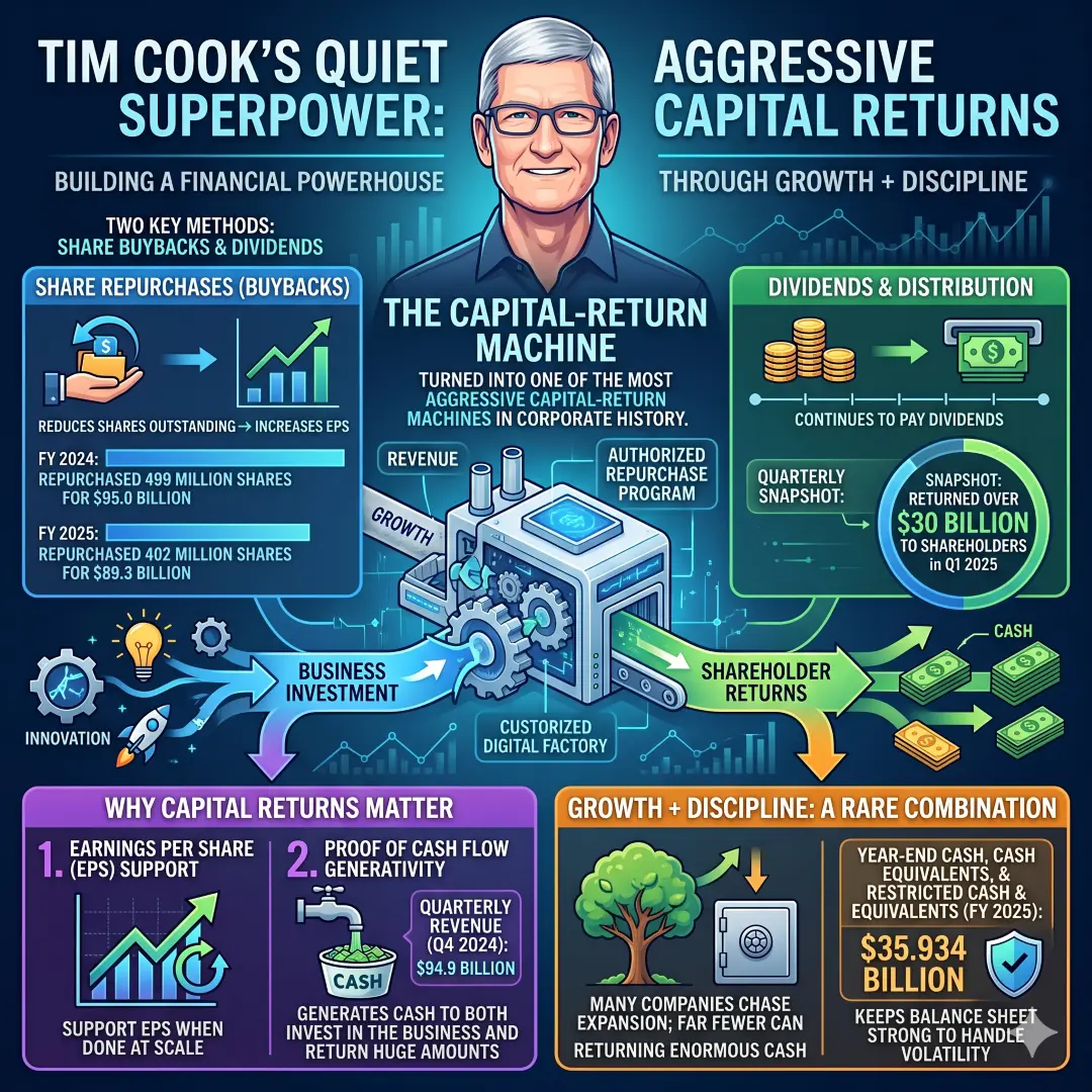 Capital returns one of Cook’s quiet superpowers