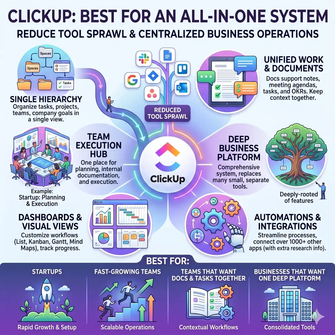 ClickUp: Best for an All-in-One System