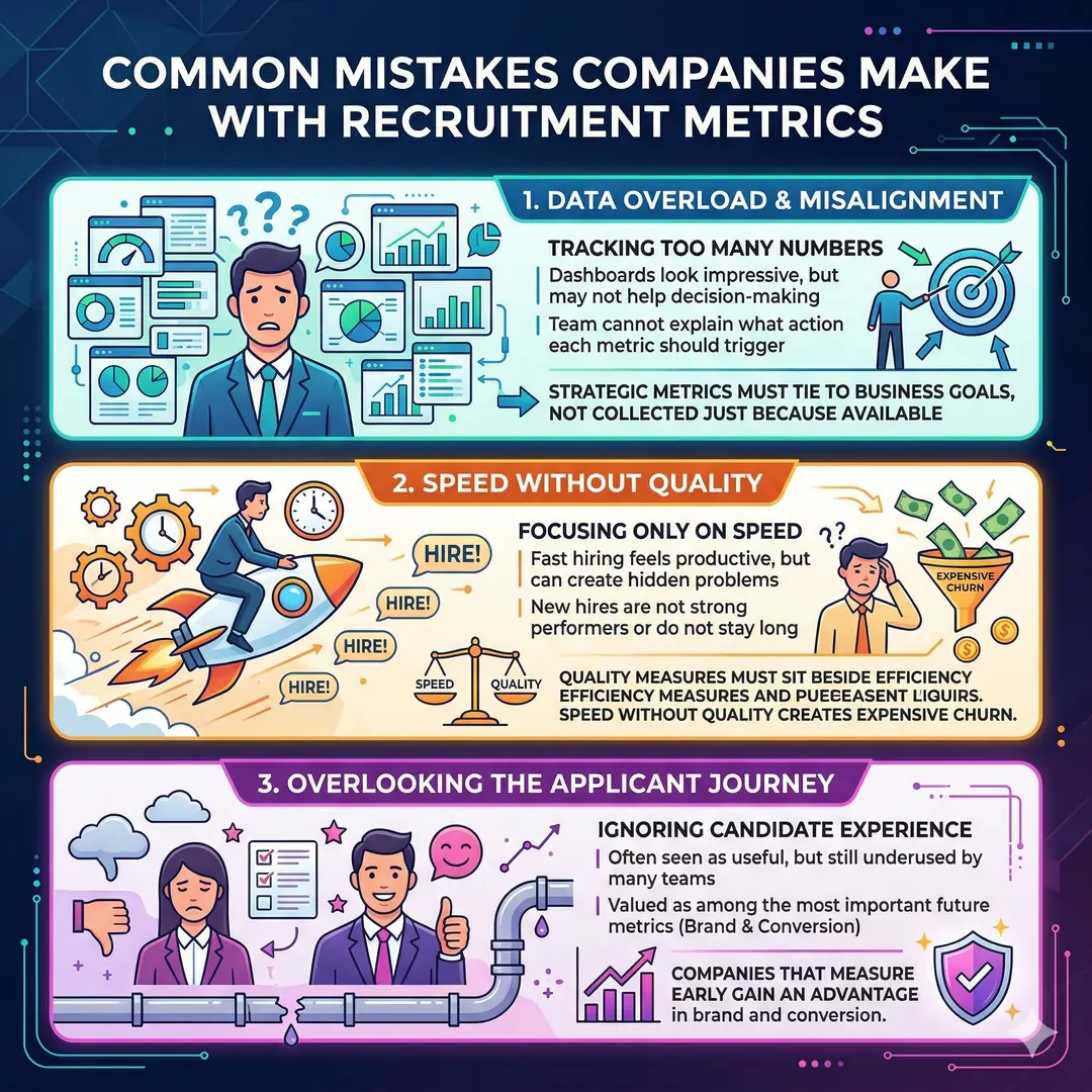 Common Mistakes Companies Make with Recruitment Metrics