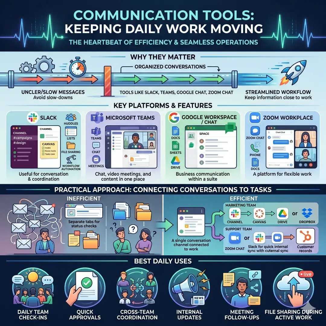 Communication Tools That Keep Daily Work Moving