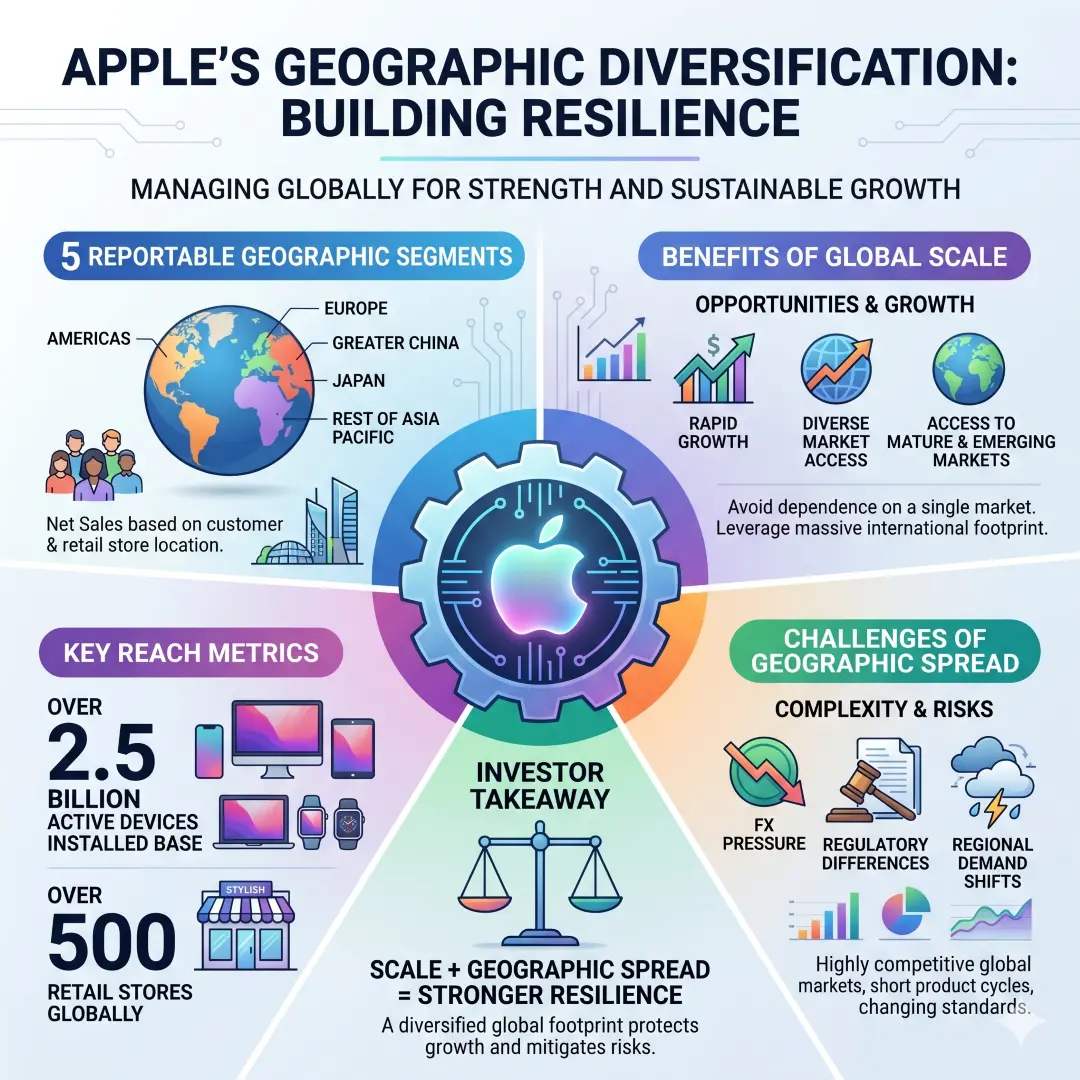 Geographic diversification is part of Apple’s resilience