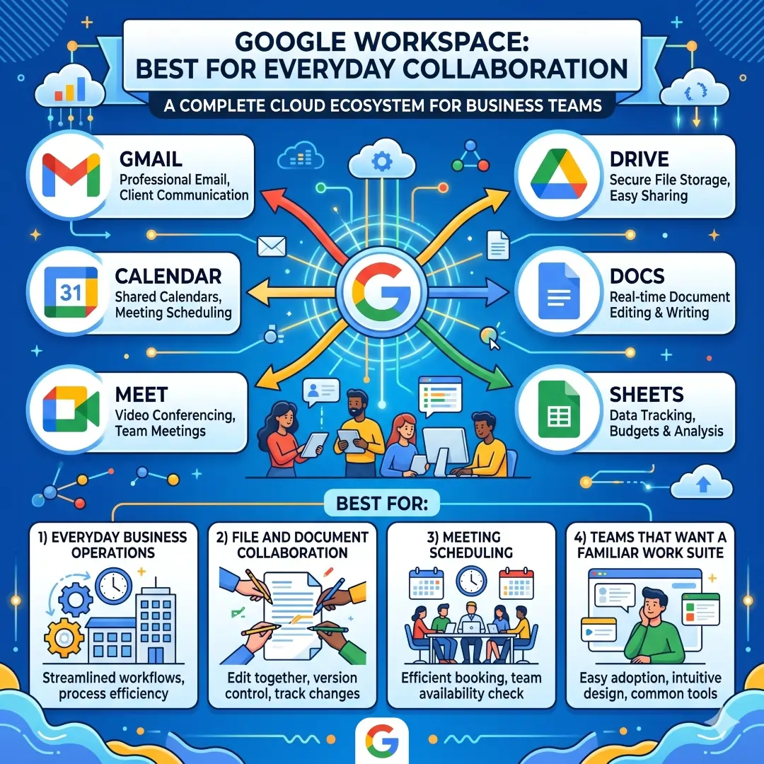 Google Workspace: Best for Everyday Collaboration
