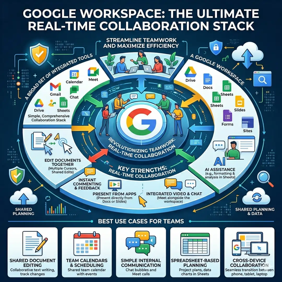 Google Workspace: Best for Real-Time Document Collaboration Google Workspace: Best for Real-Time Document Collaboration
