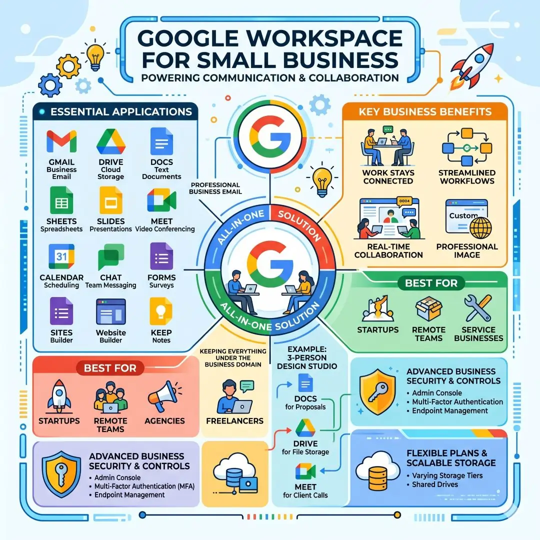 Google Workspace for communication and collaboration