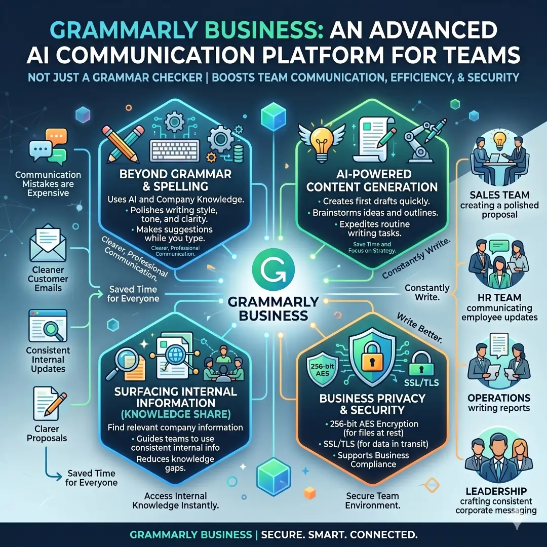 Microsoft 365 Copilot Grammarly Business