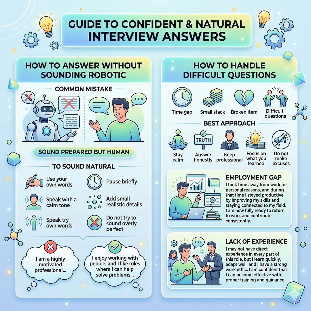 Guide to Confident and Natural Interview Answers Guide to Confident and Natural Interview Answers
